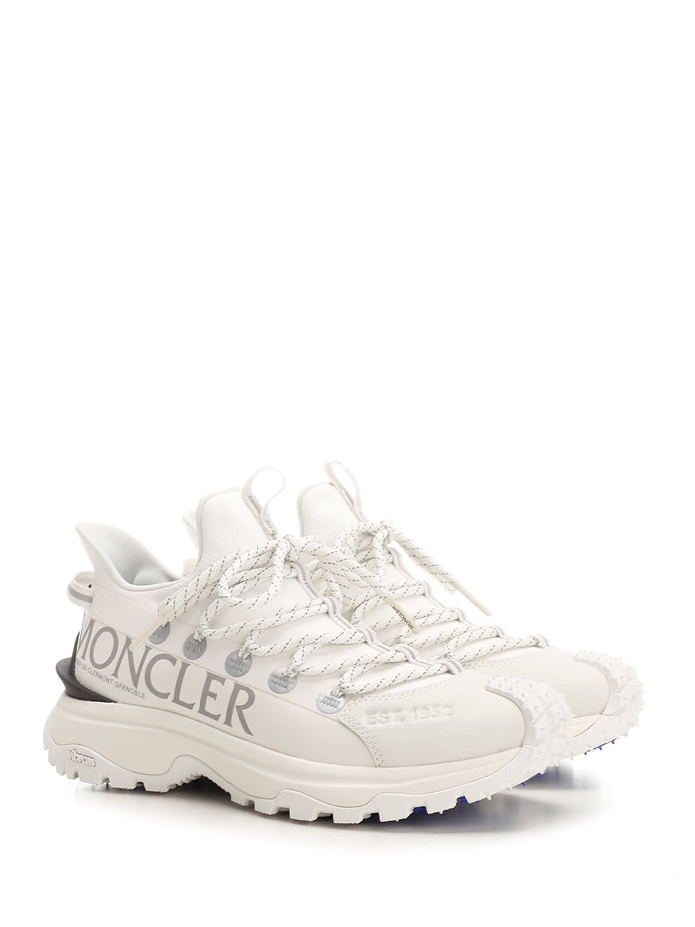 Shop Moncler Trailgrip Lite Low-top Sneakers In White