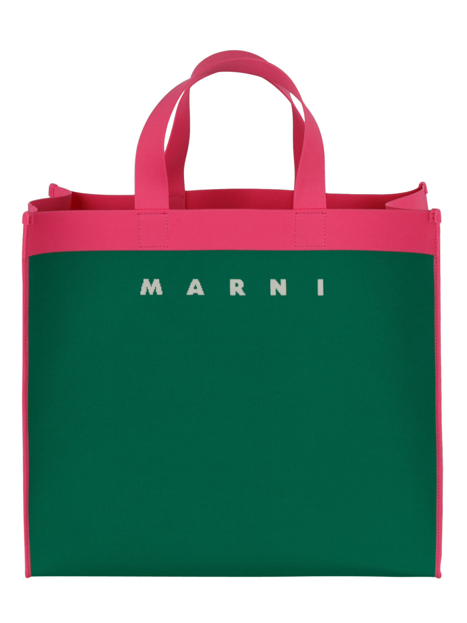 Marni Canvas Maxi Shopper Bag