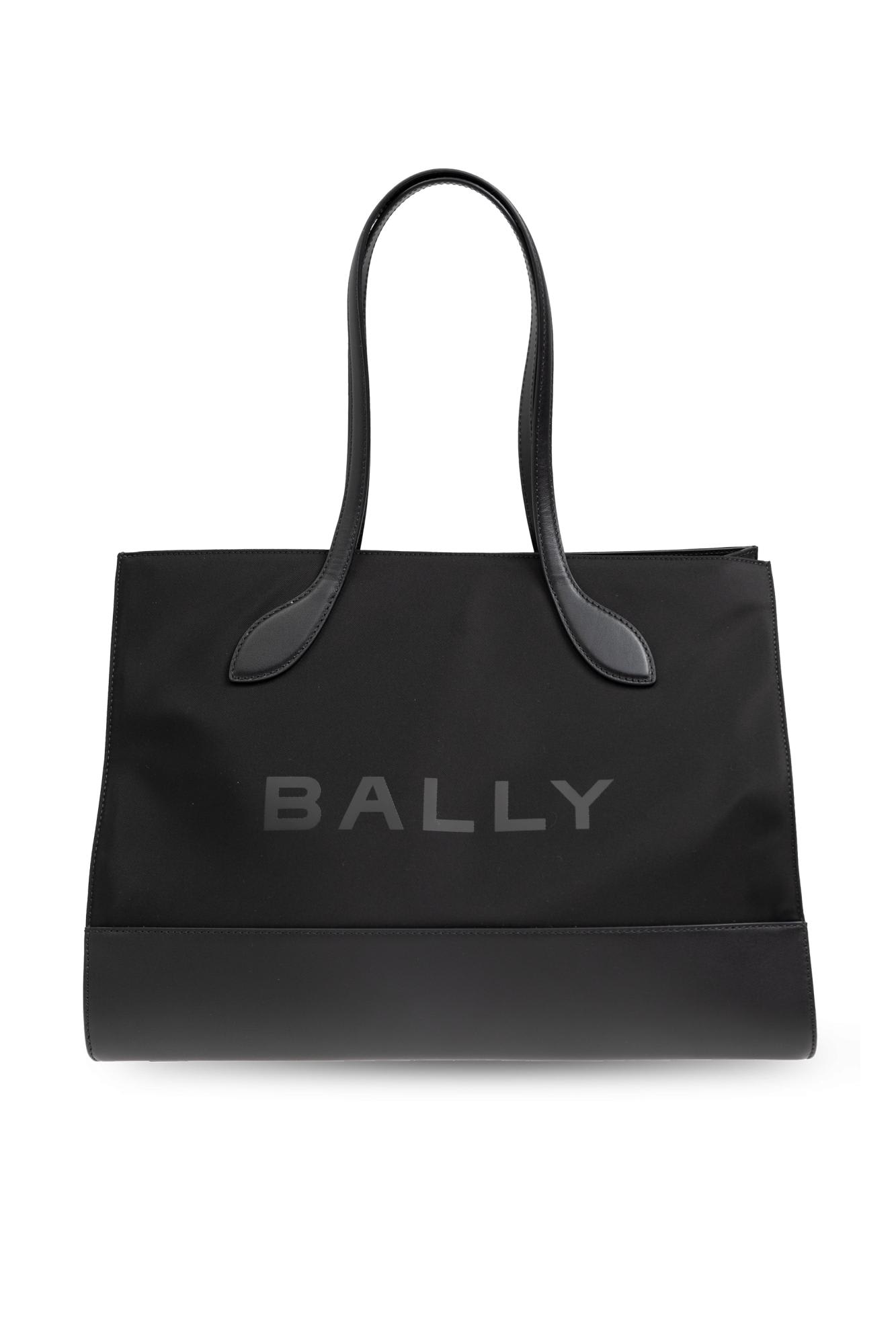 Shop Bally Shopper Bag In Black