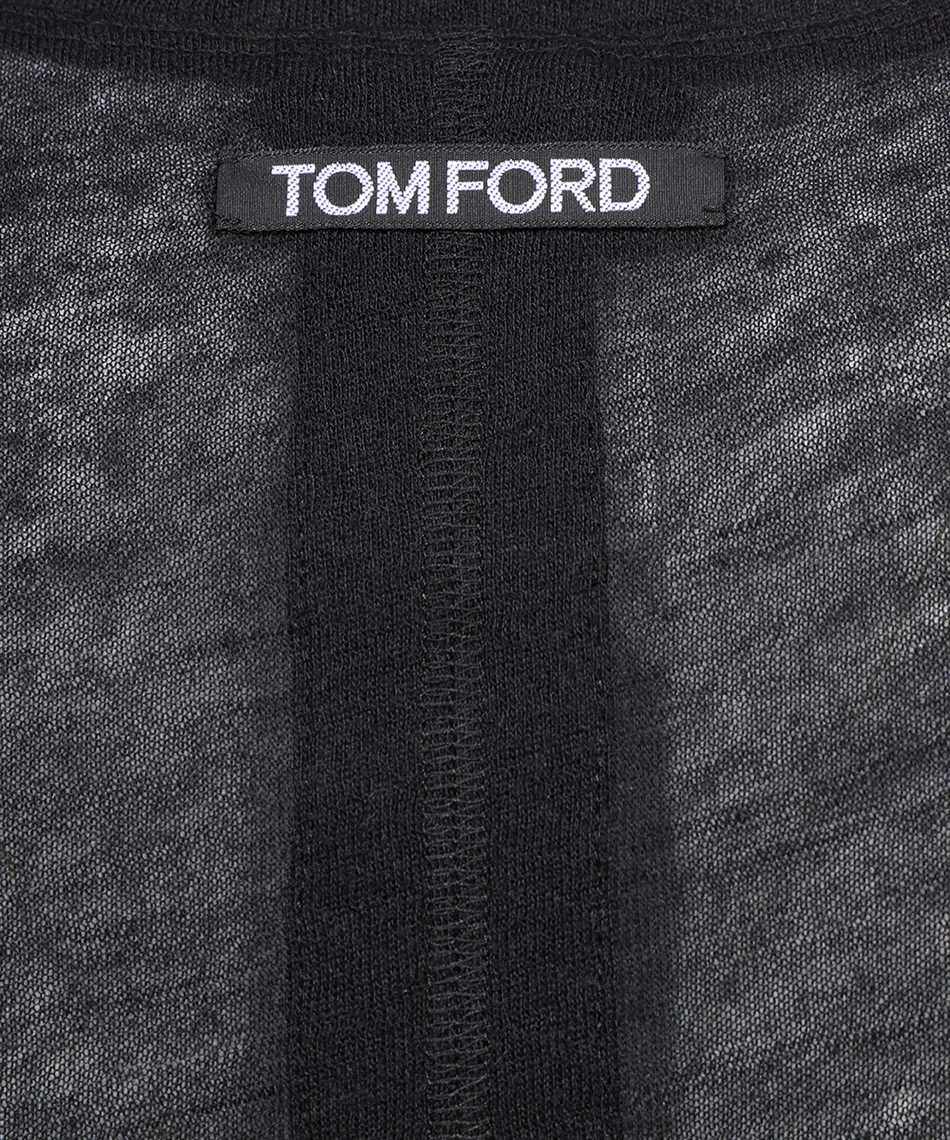 Shop Tom Ford Crew-neck Cashmere Sweater In Black