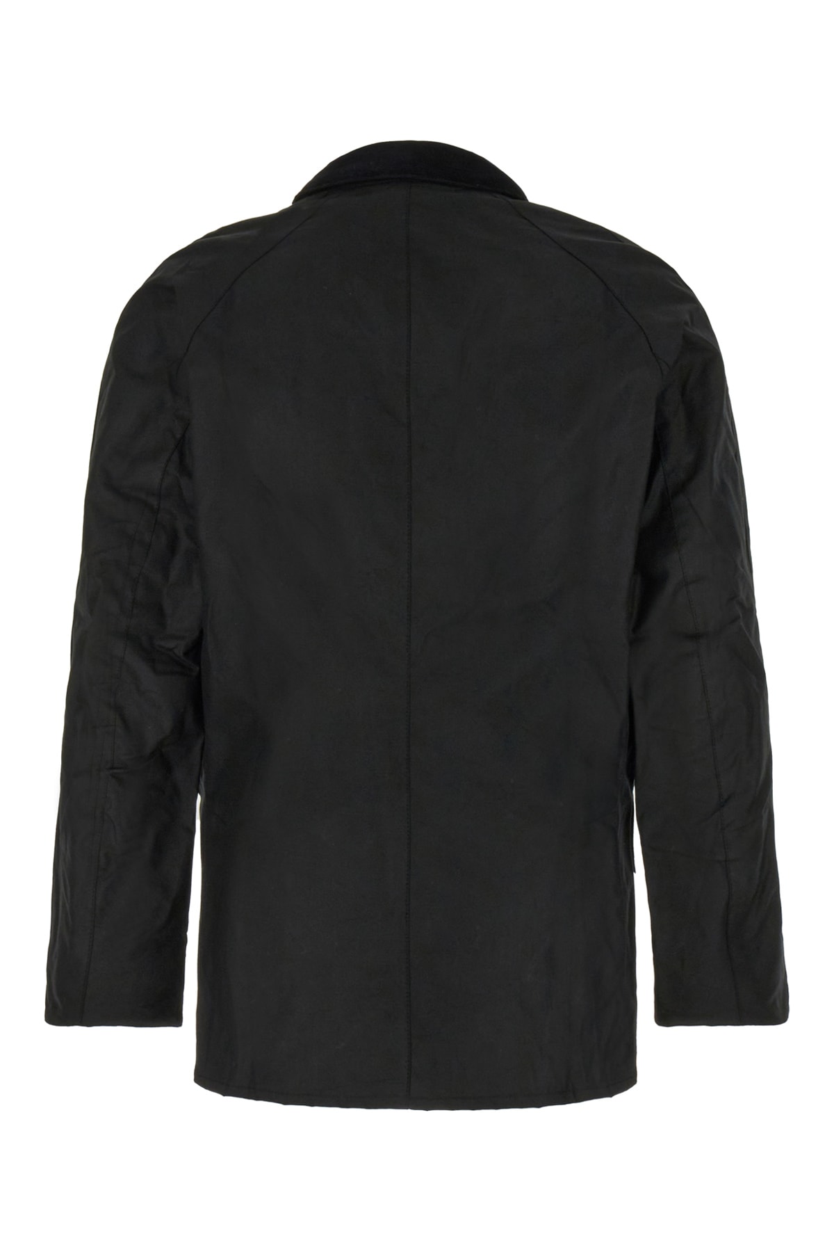 Shop Barbour Black Cotton Ashby Jacket In Black Classic