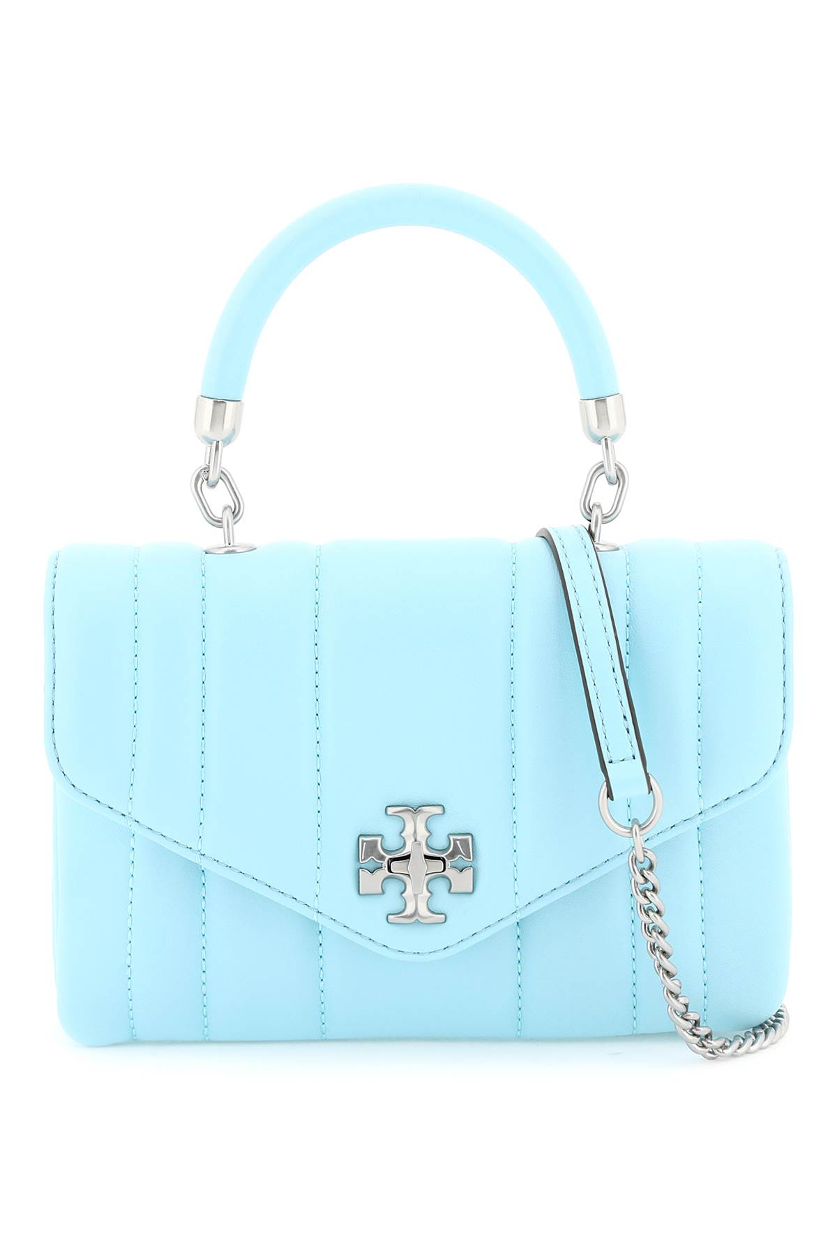 Tory Burch Kira Handbag In Light Celeste (light Blue) | ModeSens