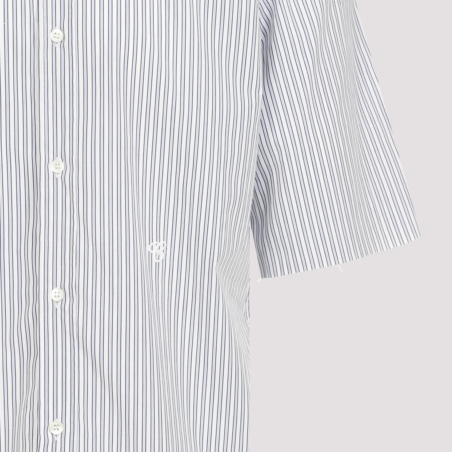 Shop Maison Margiela Ss Shirt In F White Blue