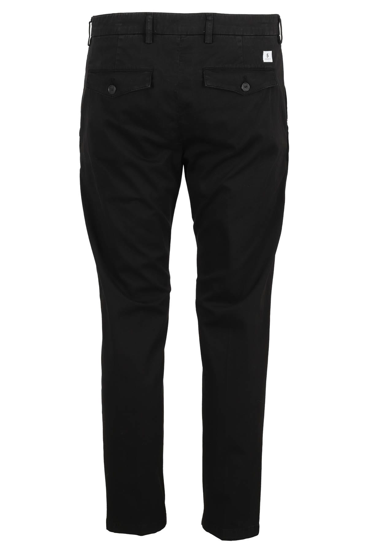 Shop Department Five Prince Pences Chinos In Nero
