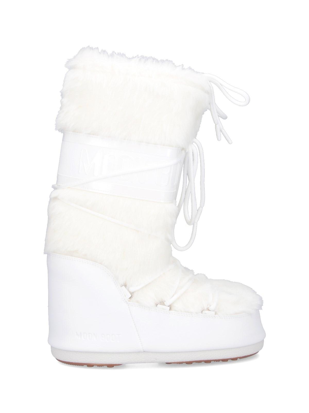 Moon Boot Icon Faux Fur Boots