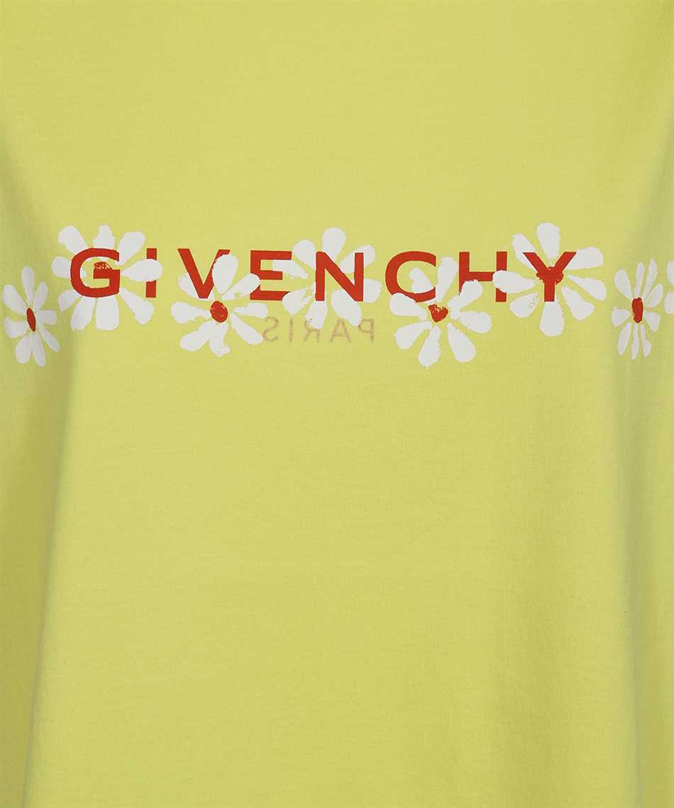 Givenchy Logo Cotton T-shirt In Green