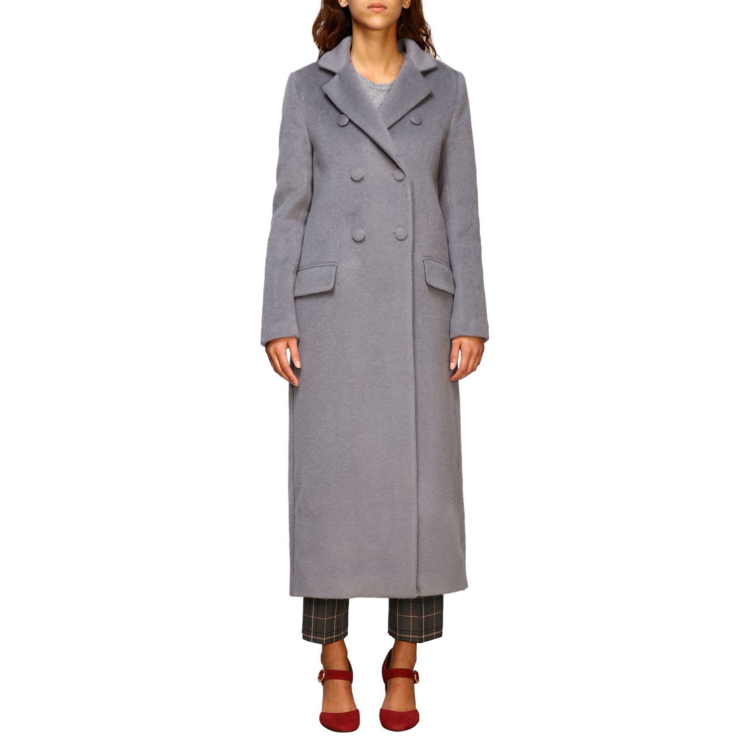 Be Blumarine Be Blumarine Coat Coat Women Be Blumarine - grey ...