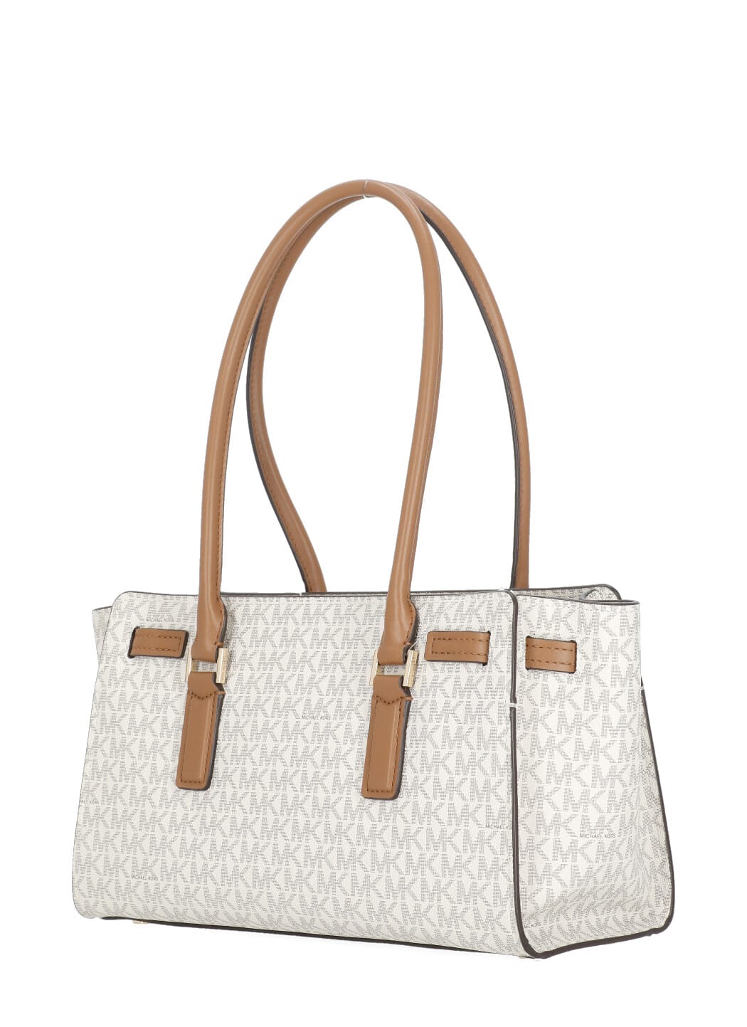 Michael Michael Kors Hamilton Moderne Bag In White