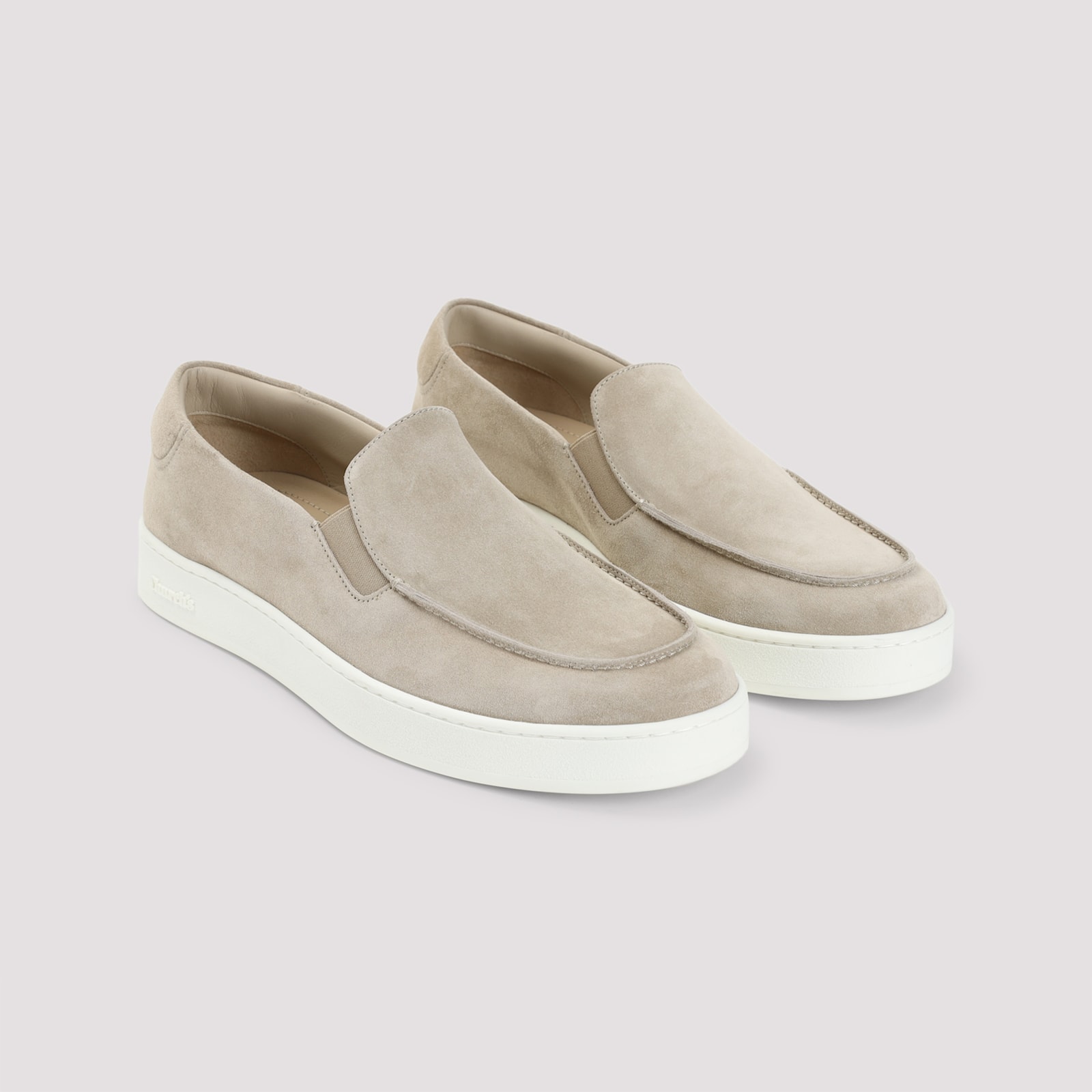 Church's Cappuccino Suede Longton 2 Slip-ons In Desert