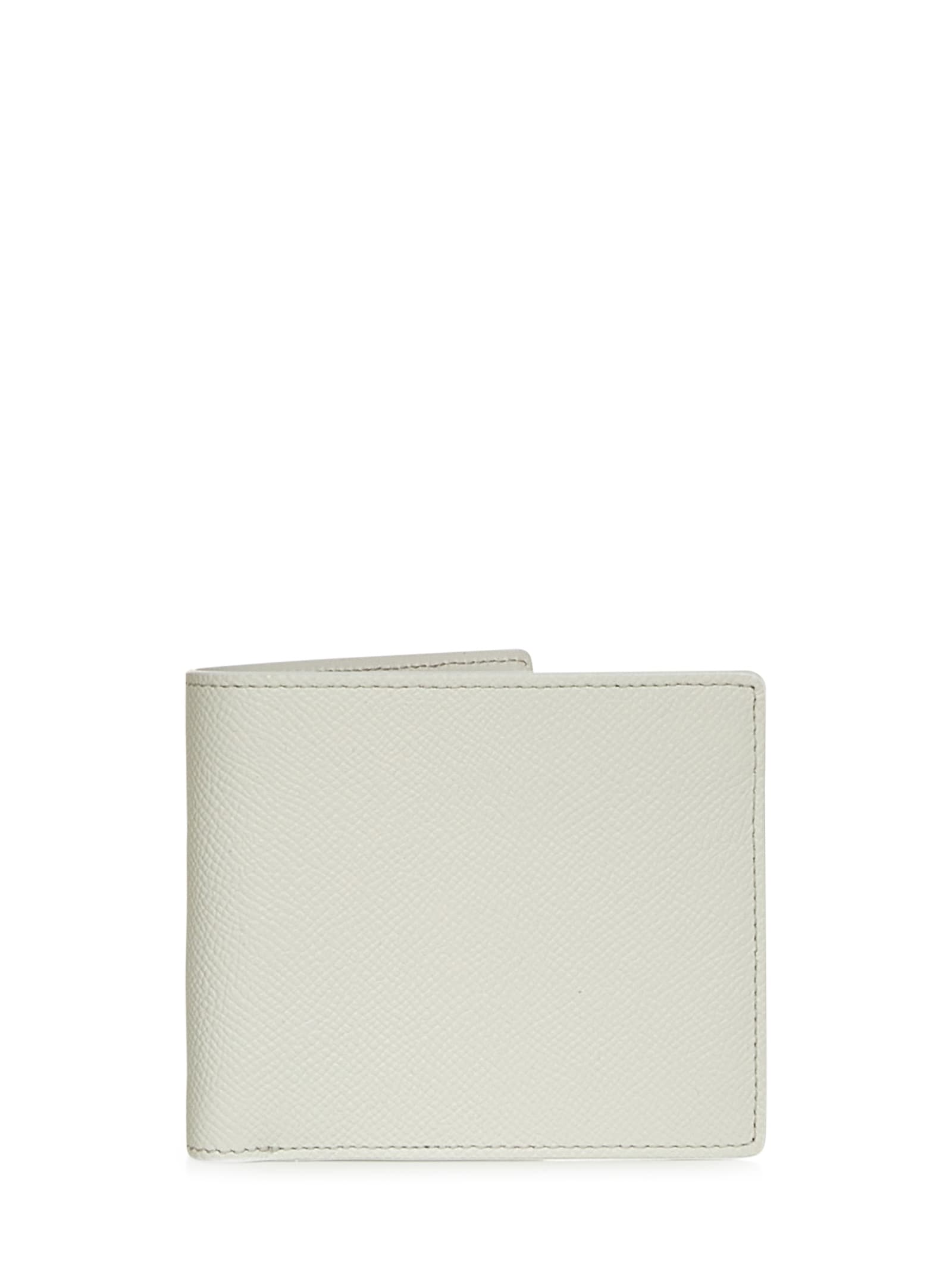 Maison Margiela Four Stitches Wallet In White | ModeSens