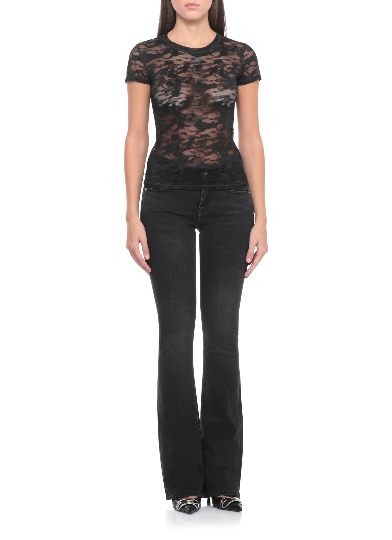 Diesel Kasia T-shirt In Black