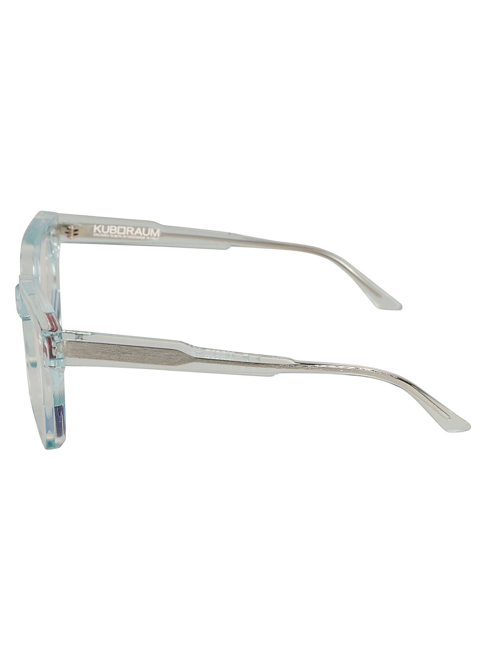 Shop Kuboraum T6 Glasses Glasses In Crystal
