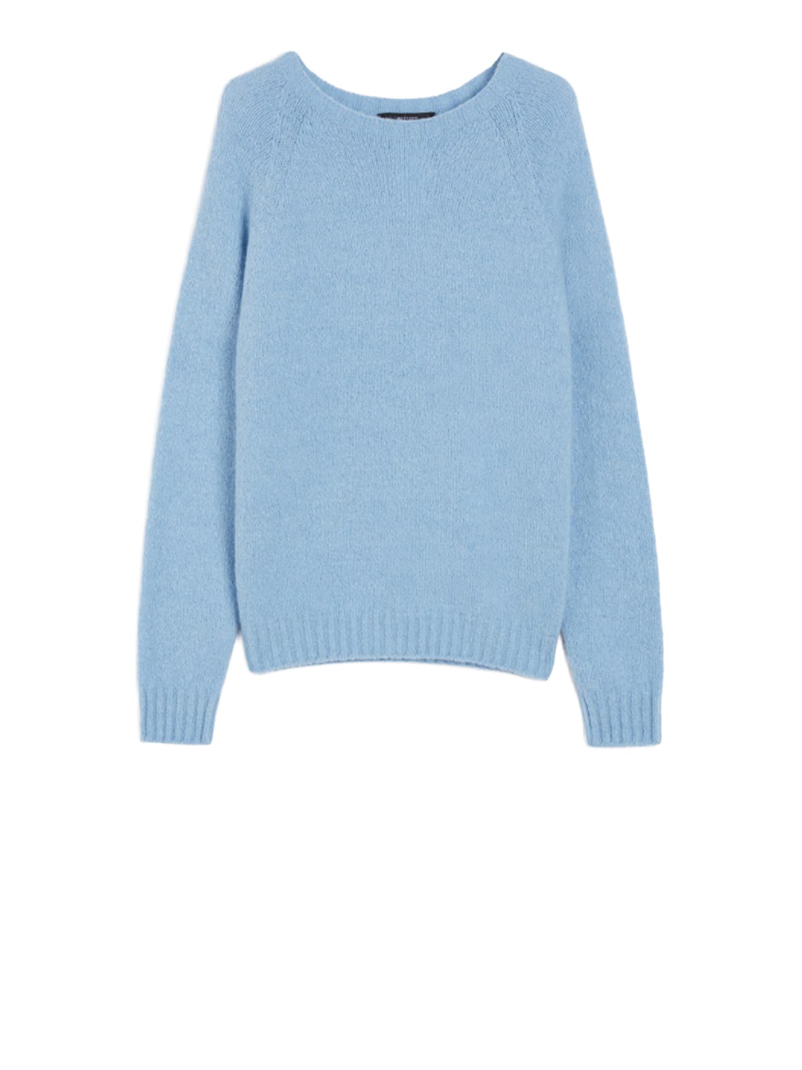 Weekend Max Mara Max Mara Weekend Sweaters Clear Blue In Blue