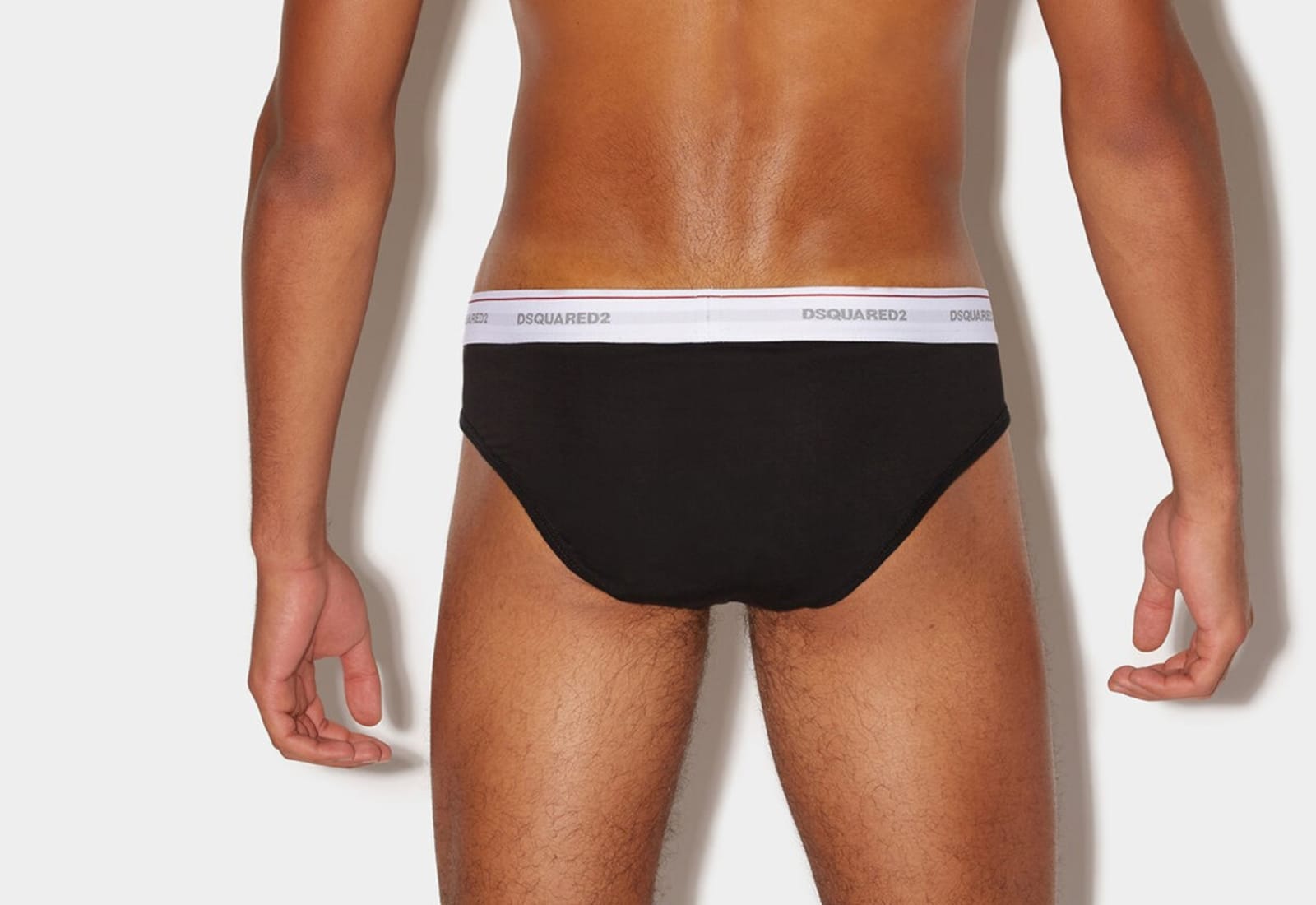 Dsquared2 Tri-pack Slip Basic Nero Dcx61004001 In Black