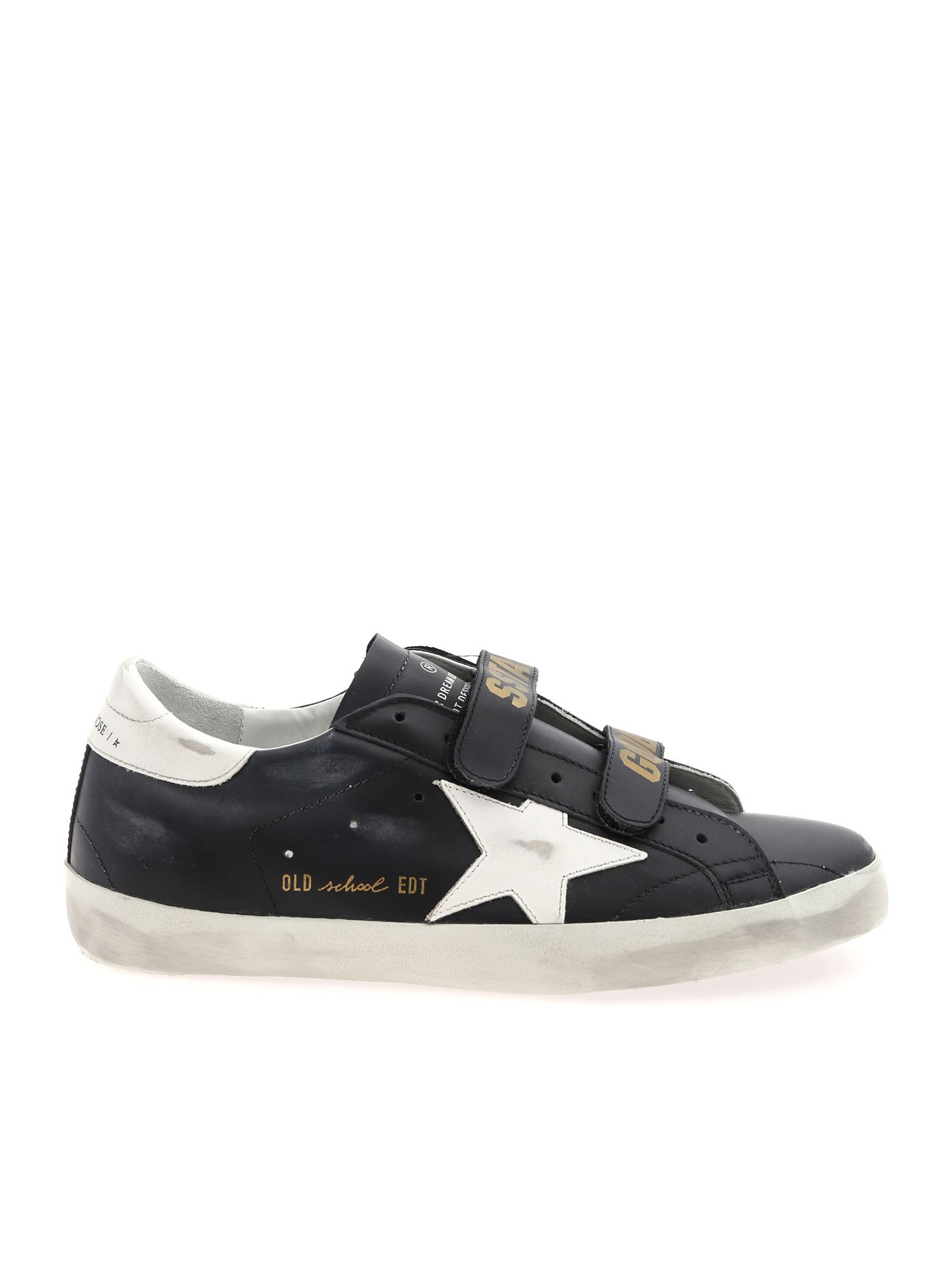 golden goose sneakers velcro