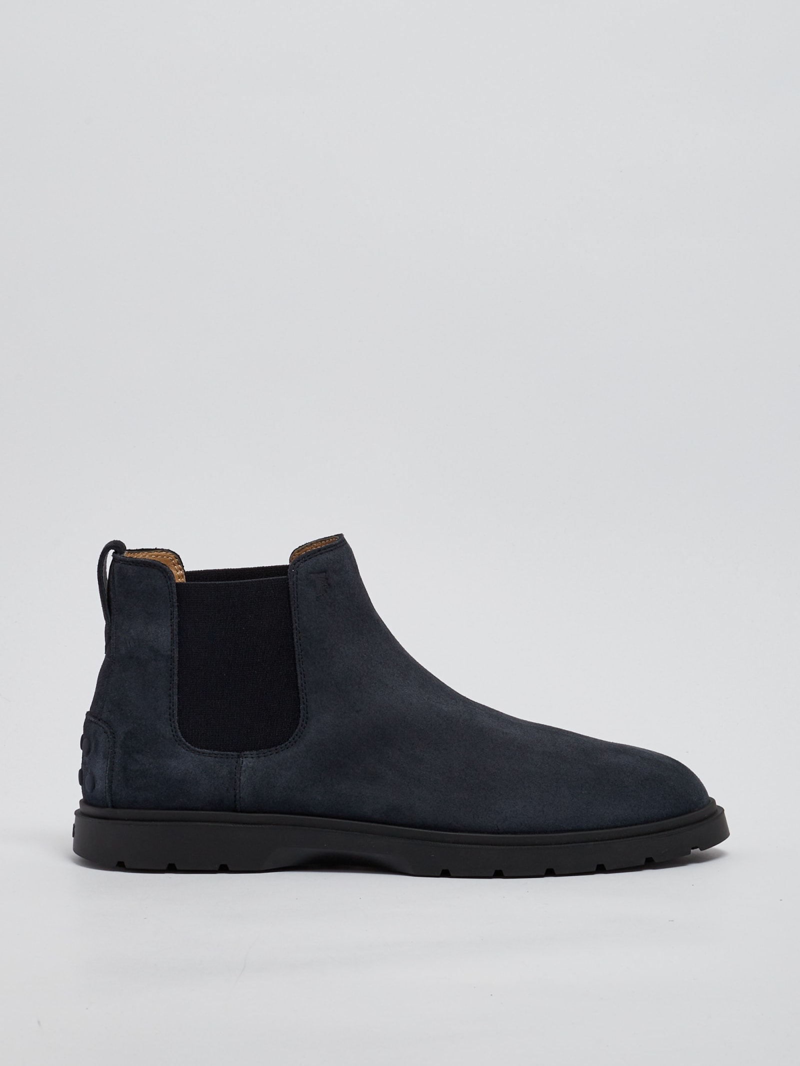 Suede Boots With Rubber Nubs