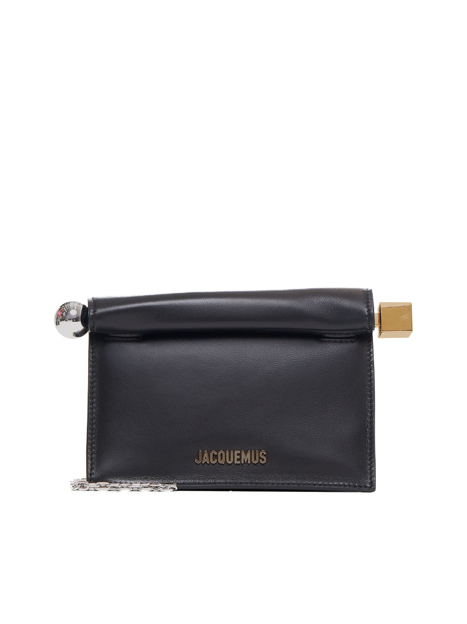 Shop Jacquemus Tote In Black