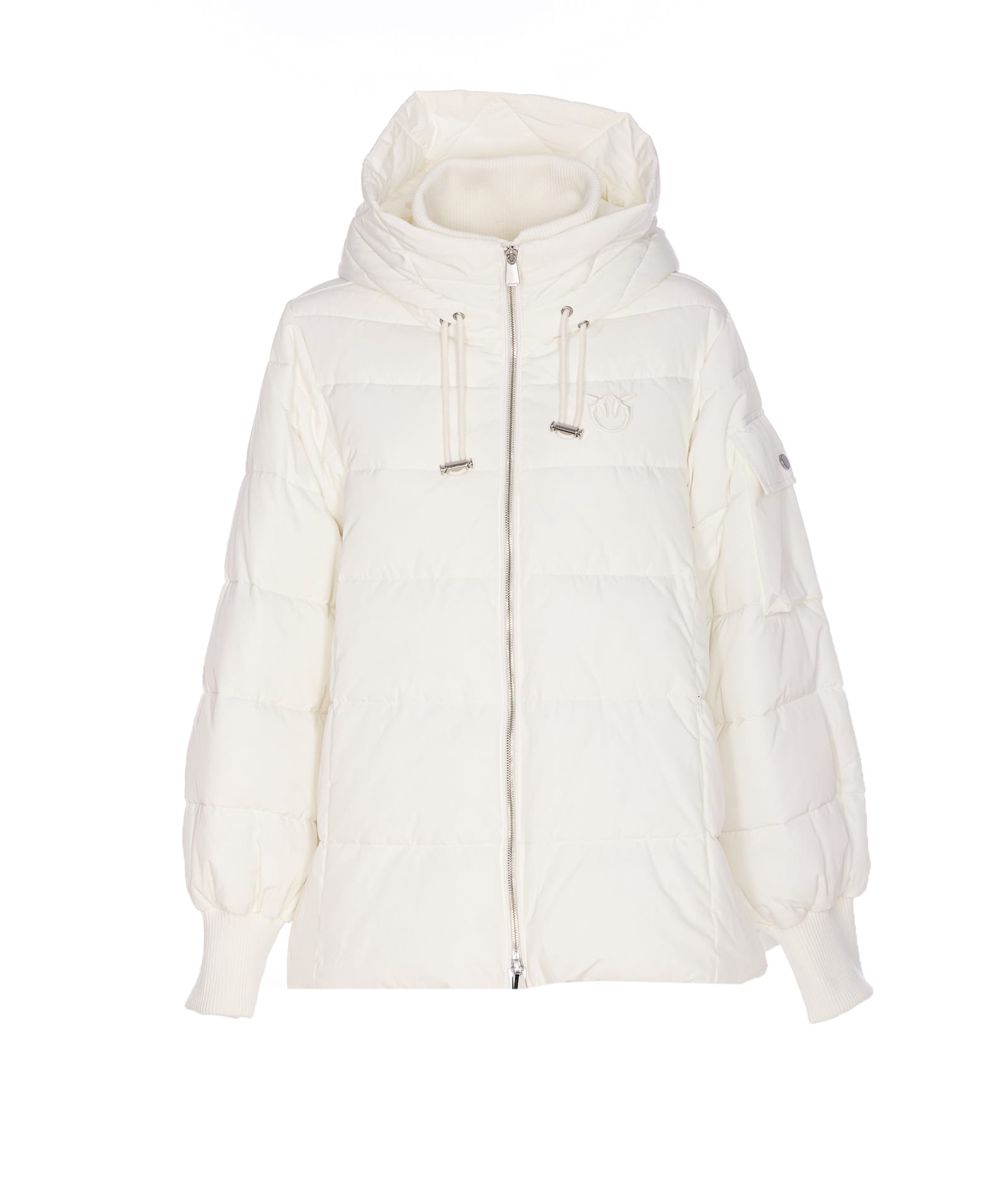 Pinko Crusca Down Jacket In White