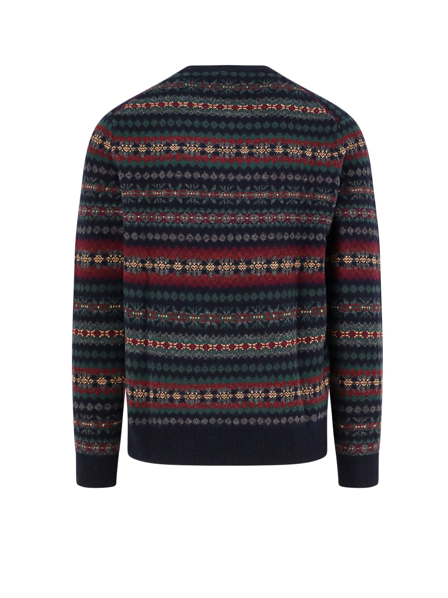 Polo Ralph Lauren Striped Pattern Sweater In Blue
