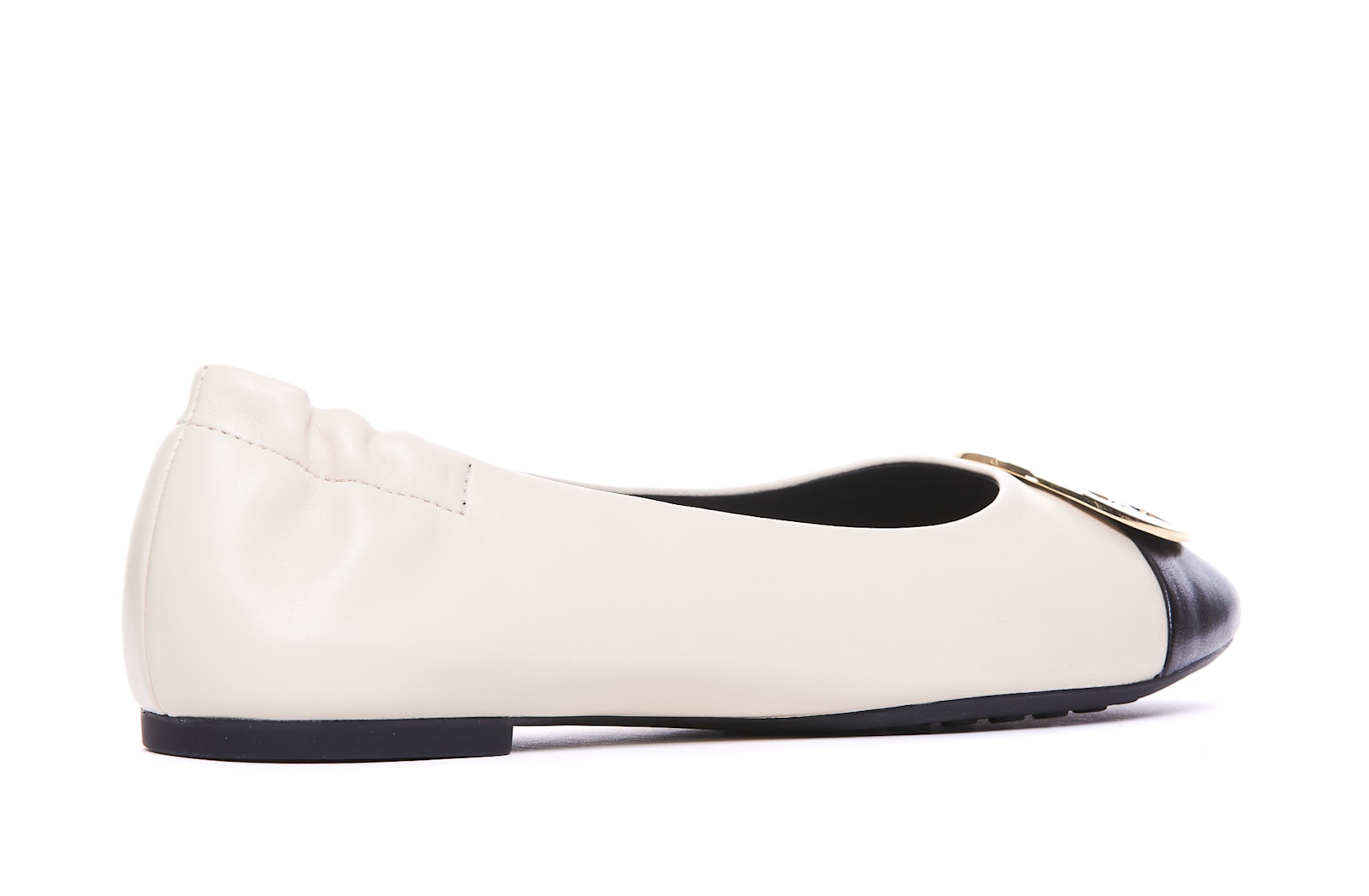 Shop Tory Burch Claire Ballets In White