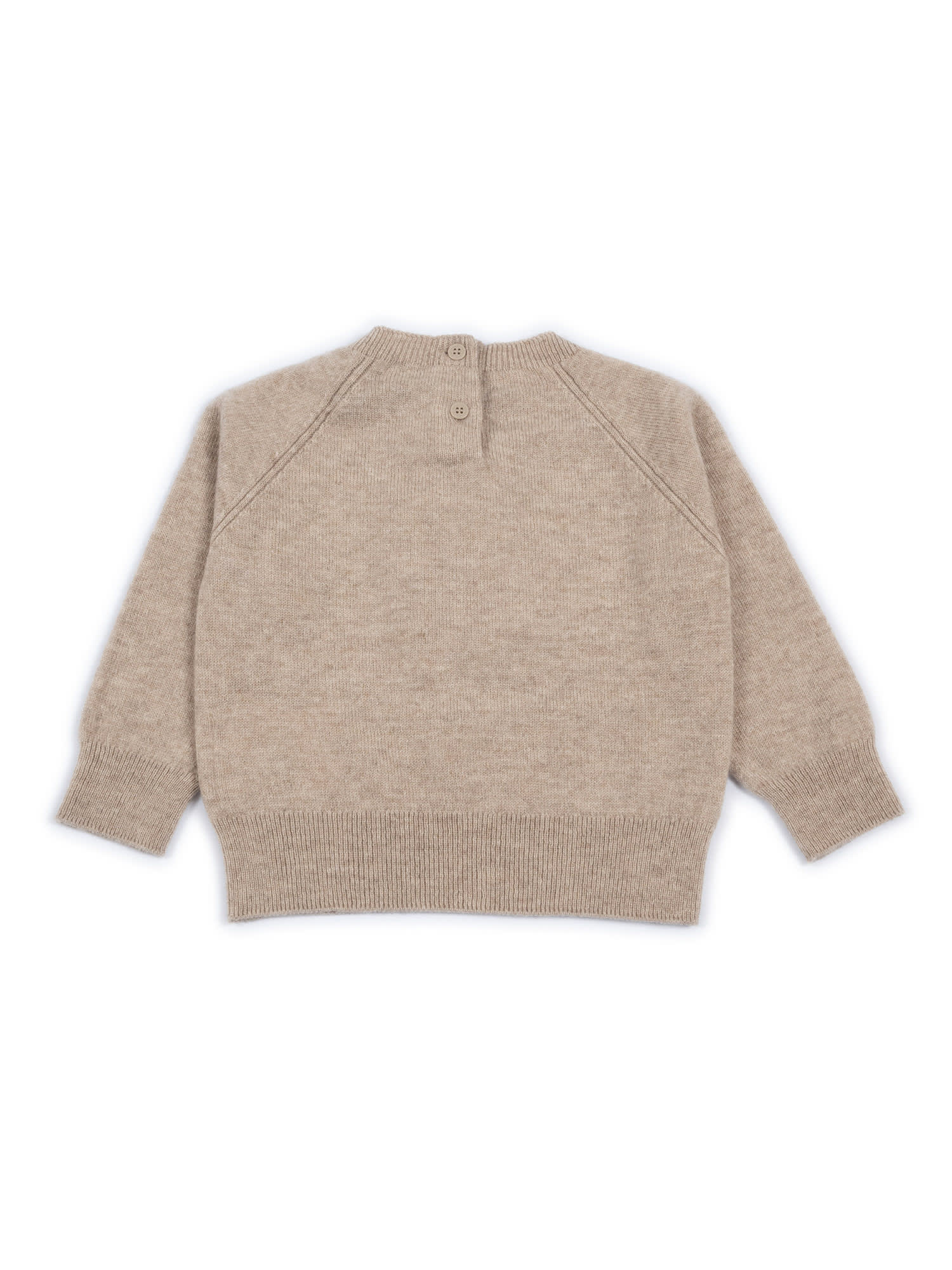 Moncler Crewneck In Brown