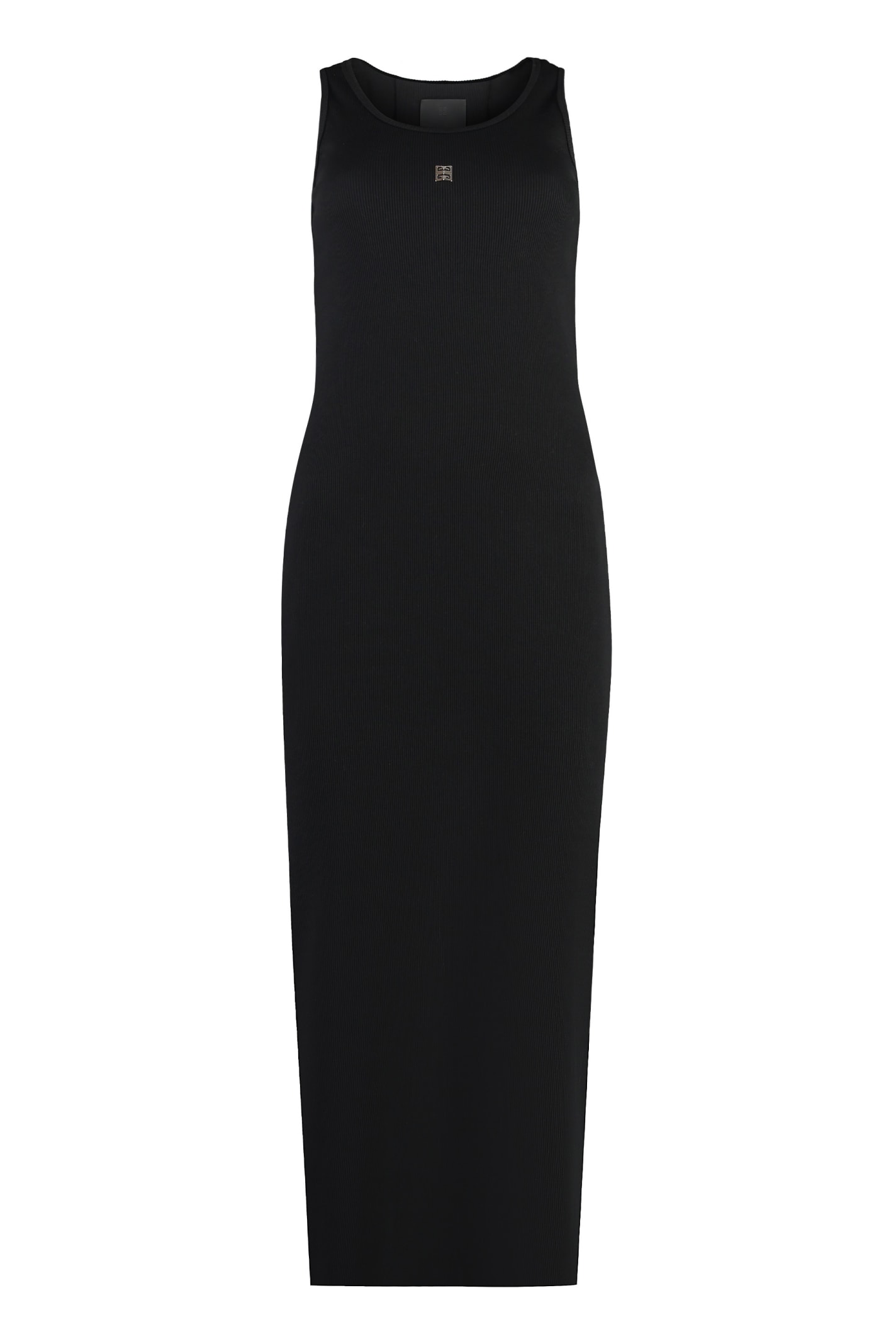 Shop Givenchy Sheath Dress In Black