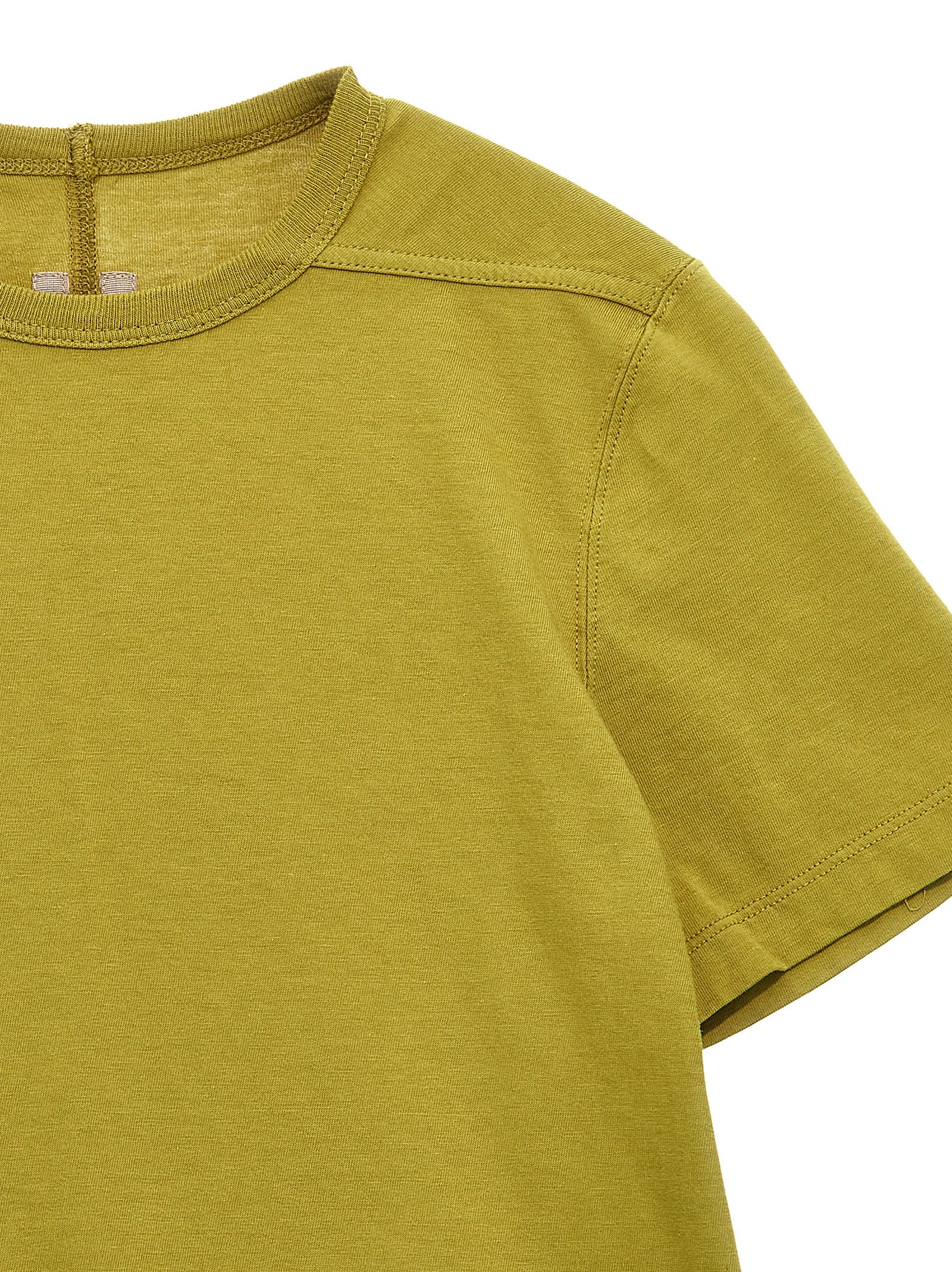 Shop Rick Owens Level T T-shirt In Green