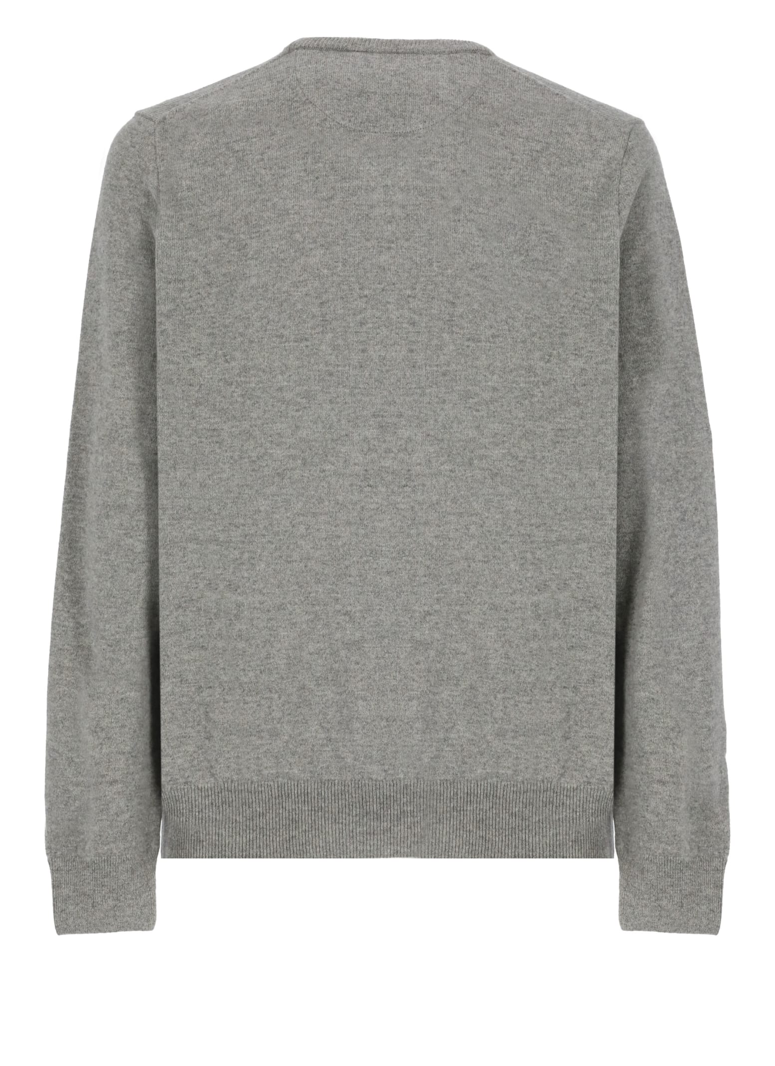 Shop Ralph Lauren Pony Sweater In Grey