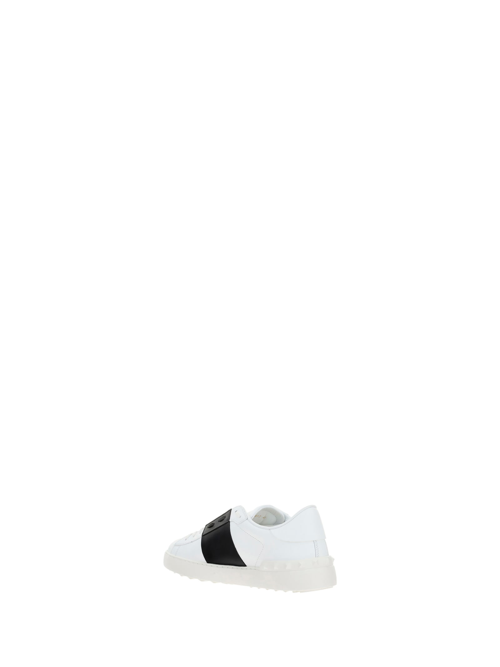 Shop Valentino Garavani Open Sneakers In Bianco