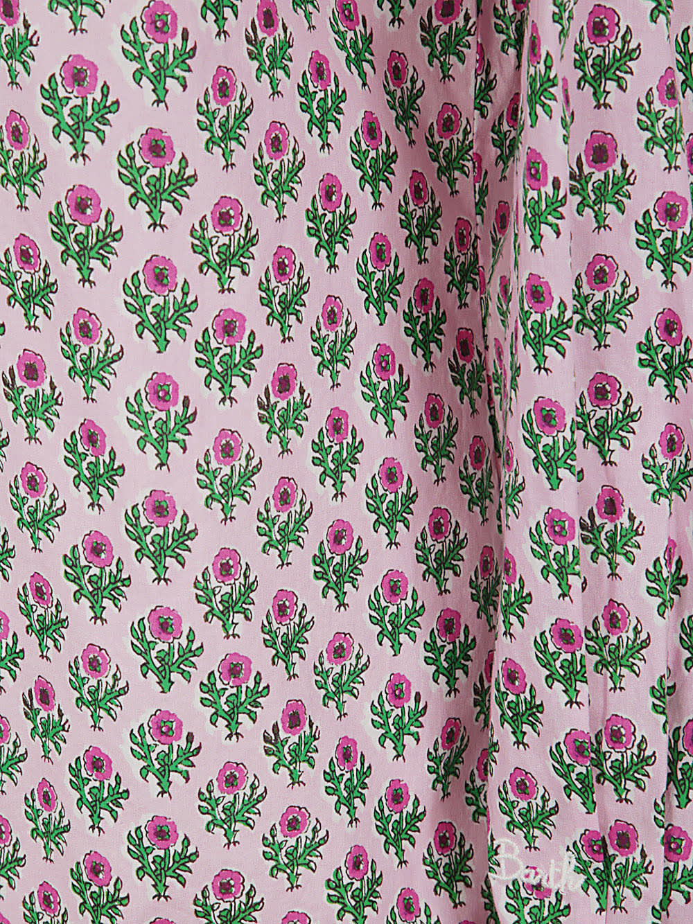 Shop Mc2 Saint Barth Cotton Shirt In Cotton Radical Flowers