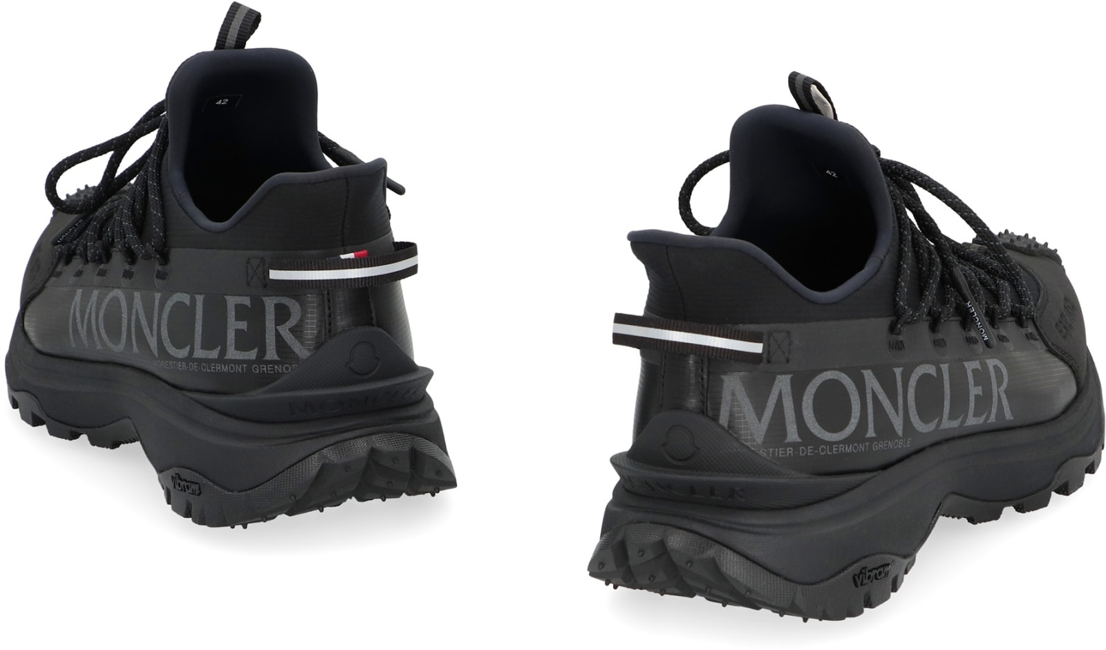 Shop Moncler Trailgrip Lite 2 Low-top Sneakers In Black