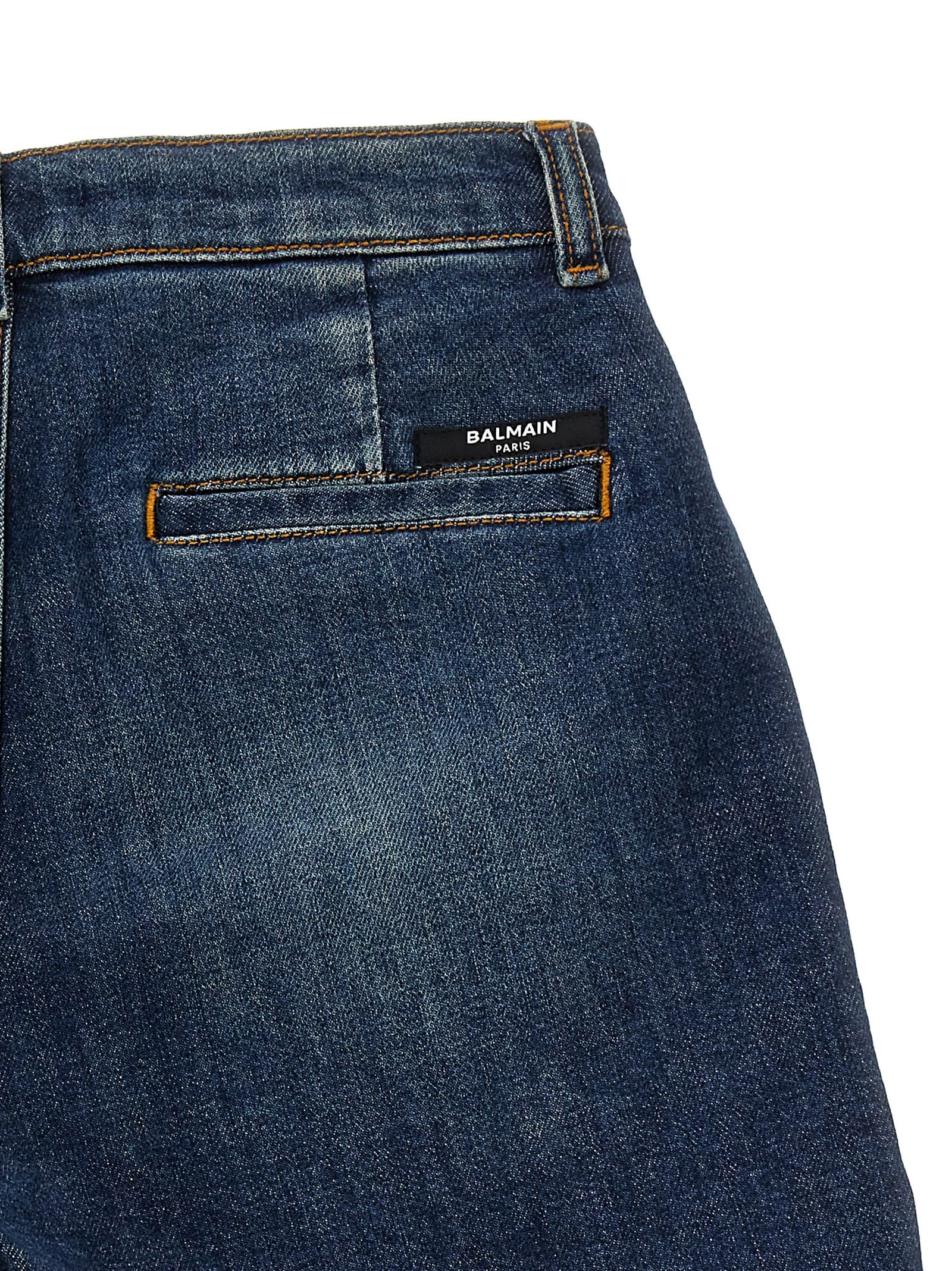 BALMAIN DENIM SHORTS