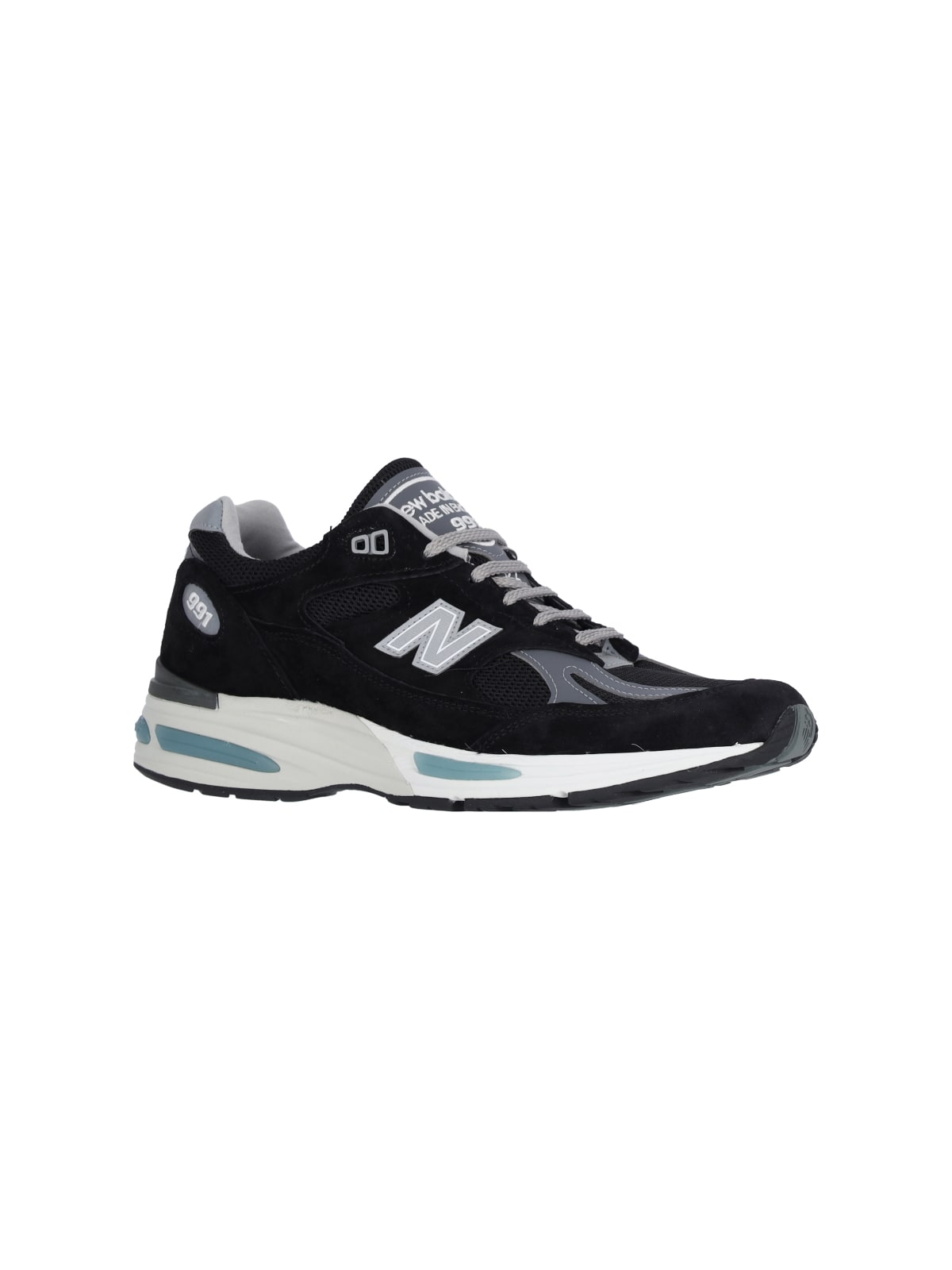 Shop New Balance Made In Uk 991v2 Sneakers In Black