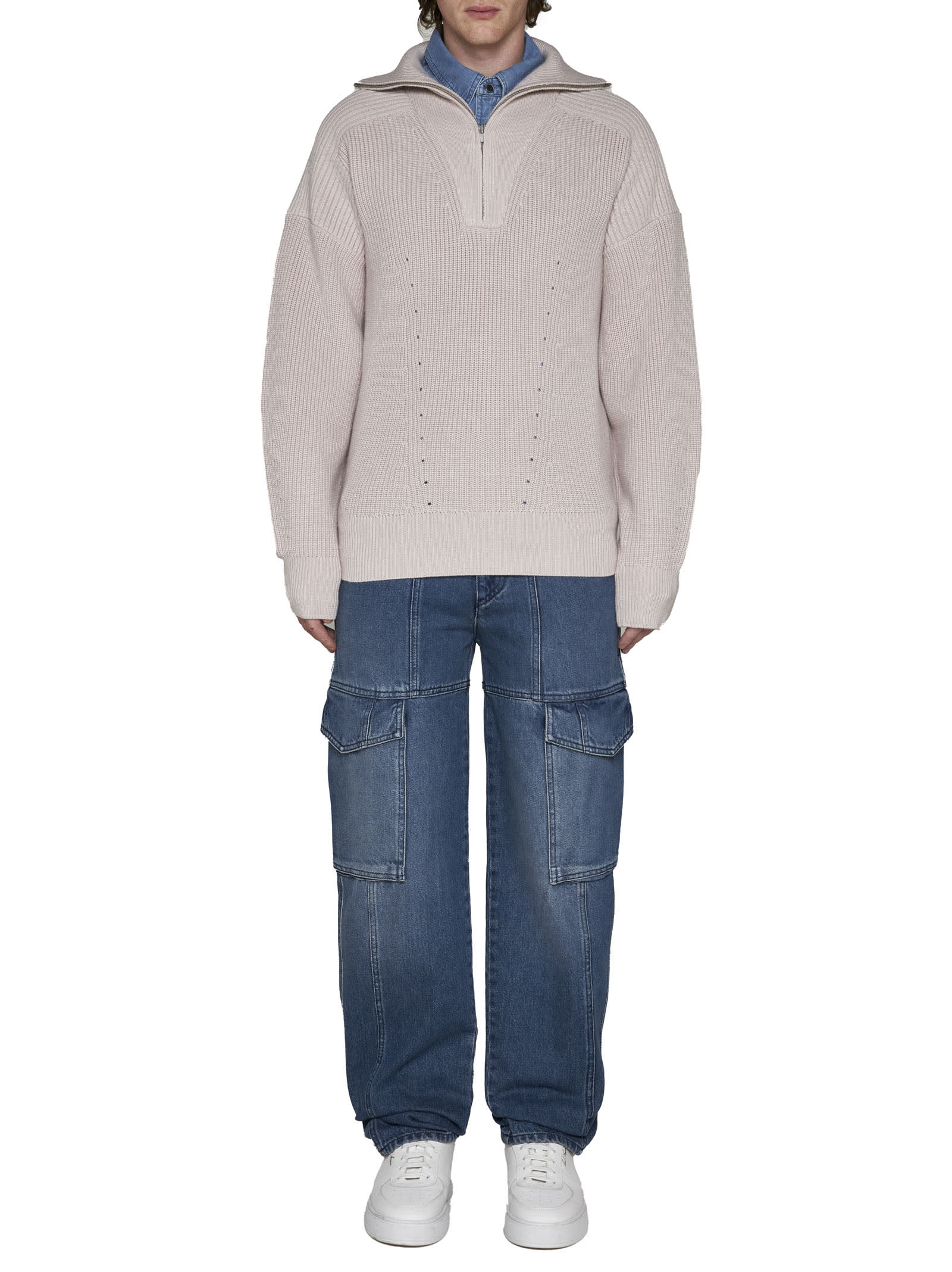 Shop Isabel Marant Sweater In Neutro