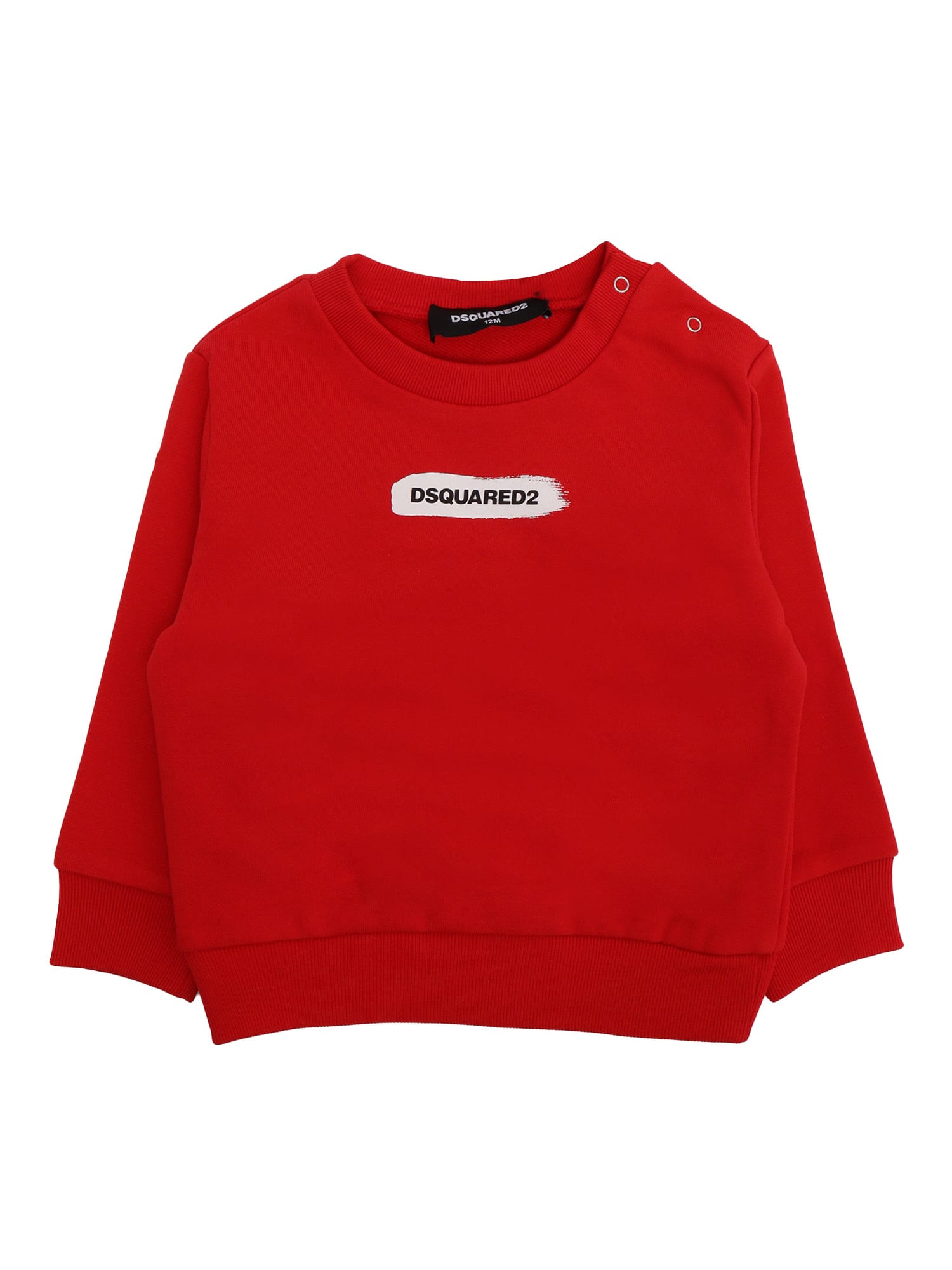 Shop Dsquared2 D-squared2 Sweatshirt For Children In Red