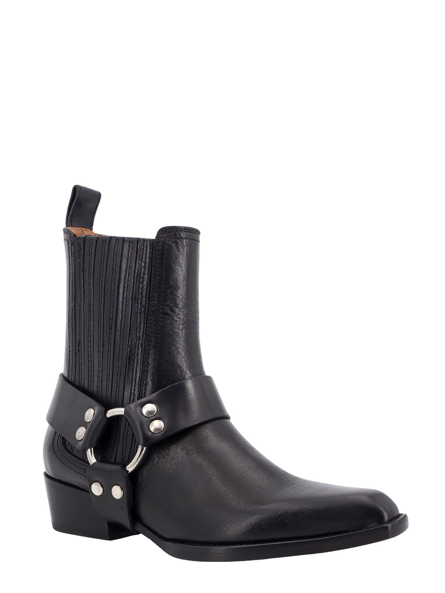 Shop Paris Texas Helena Ankle Boots In Black