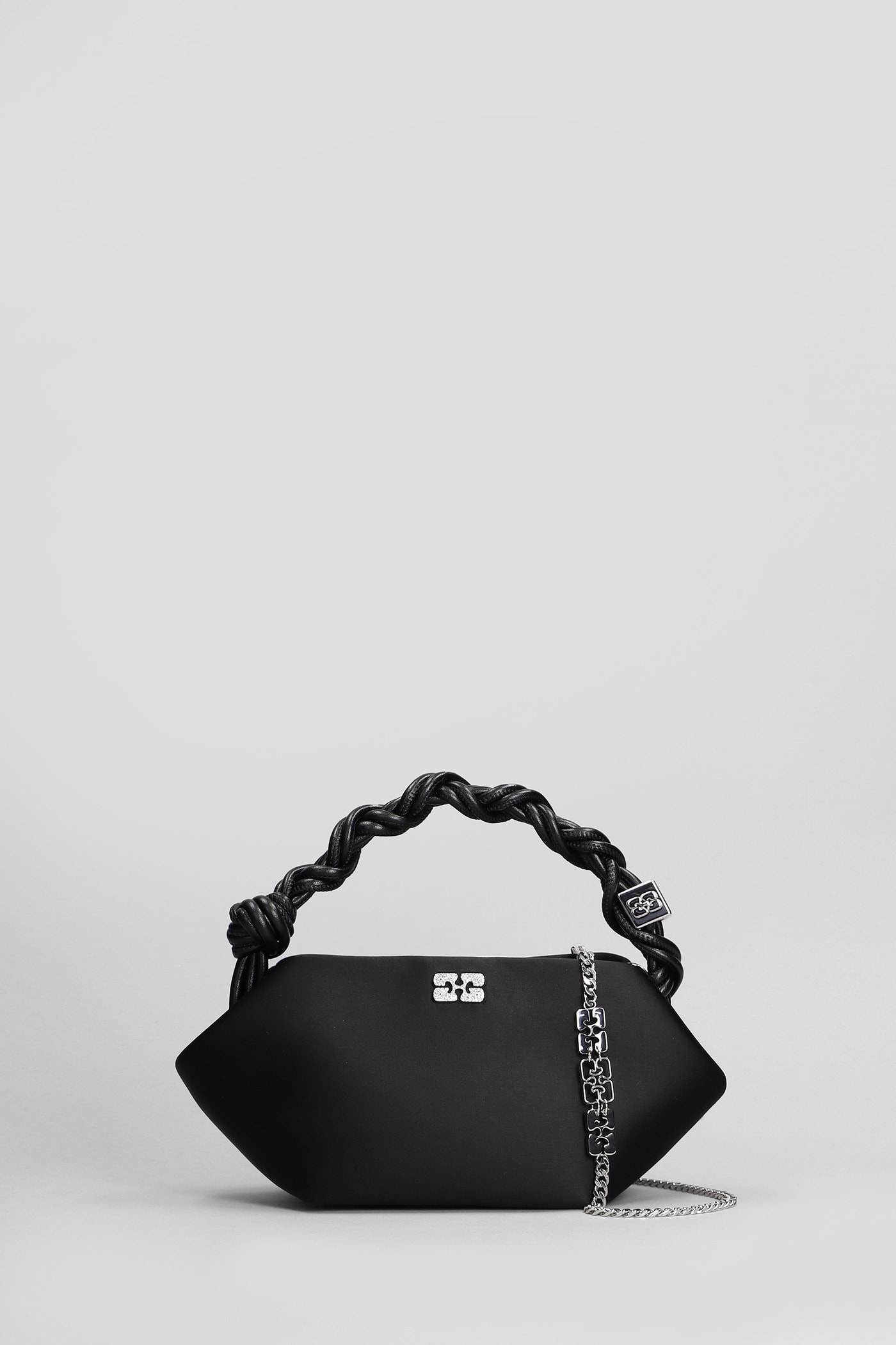 Bou Bag Mini Shoulder Bag In Black Polyester