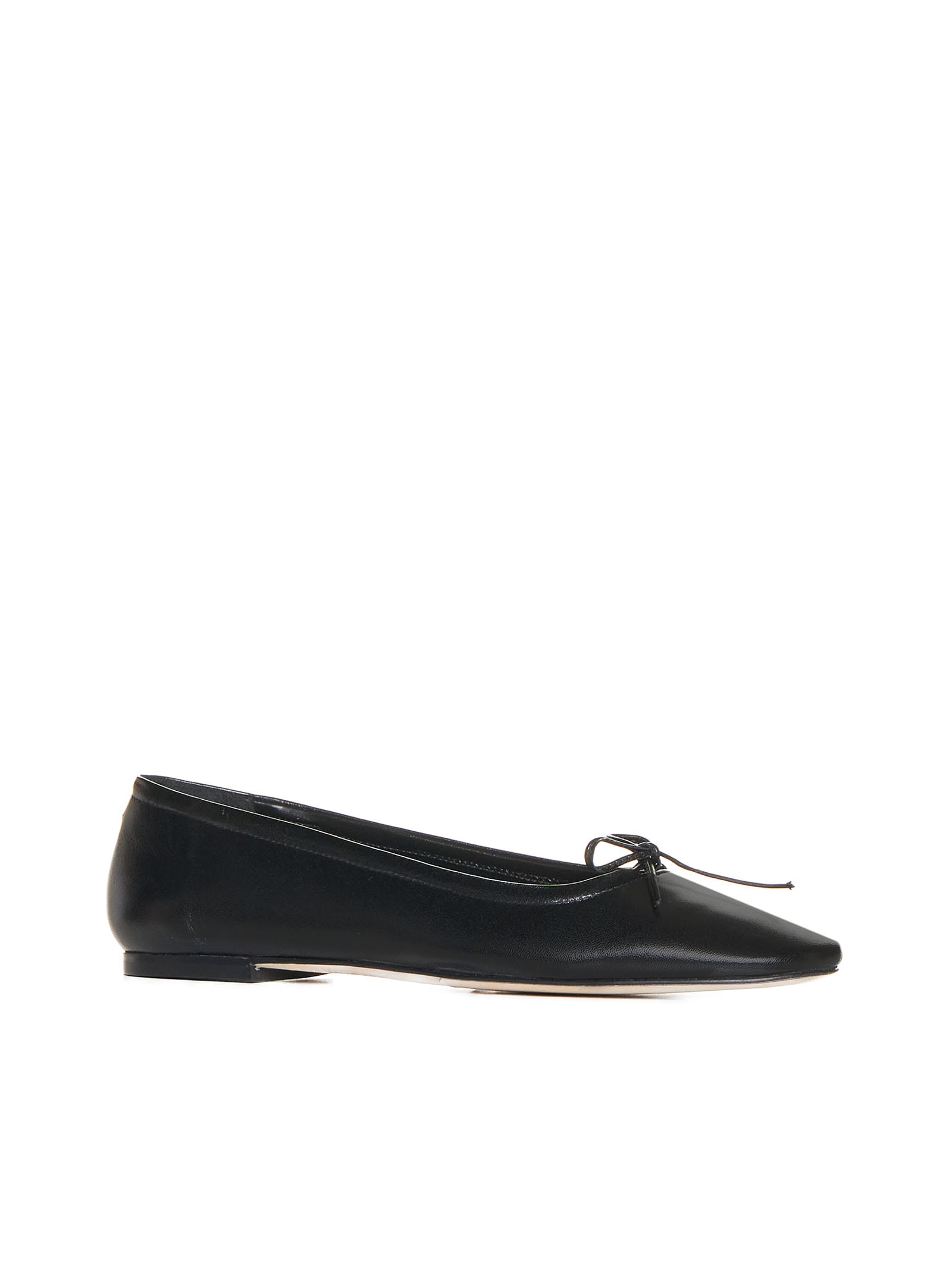 Shop Aeyde Flat Shoes In Black