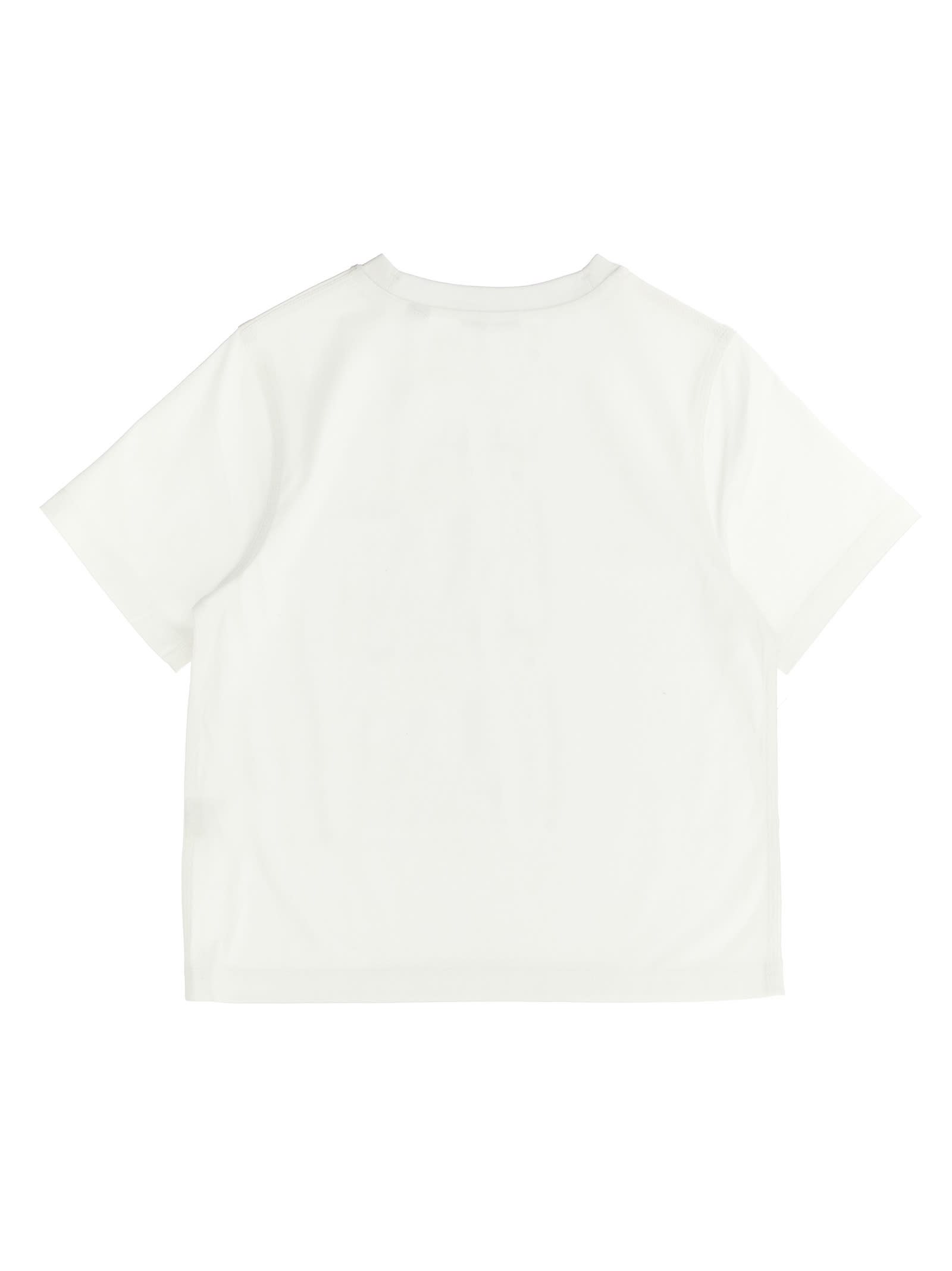 Burberry Cedar Soldier T-shirt In White