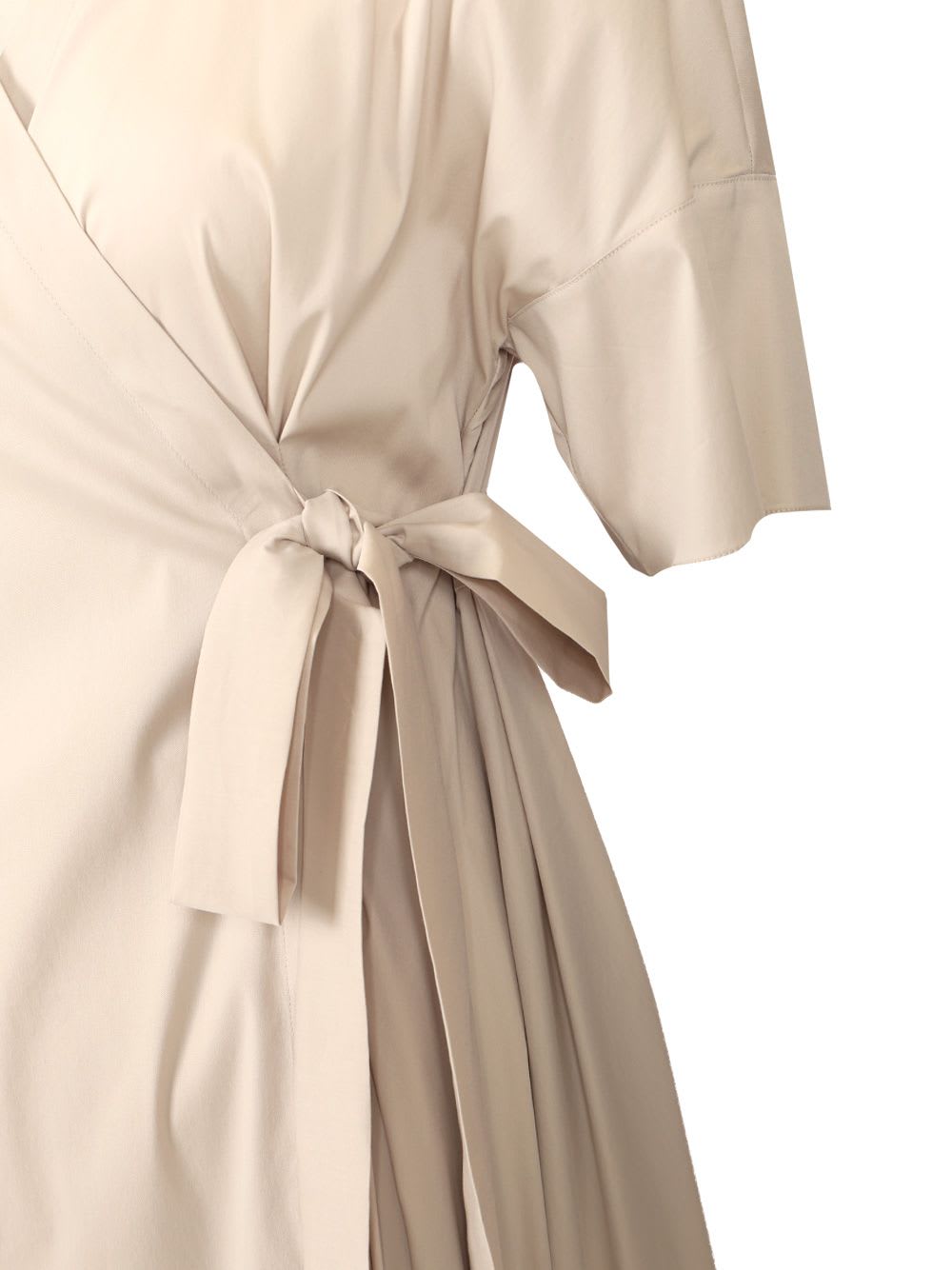'S MAX MARA LONG WRAP SHIRT DRESS