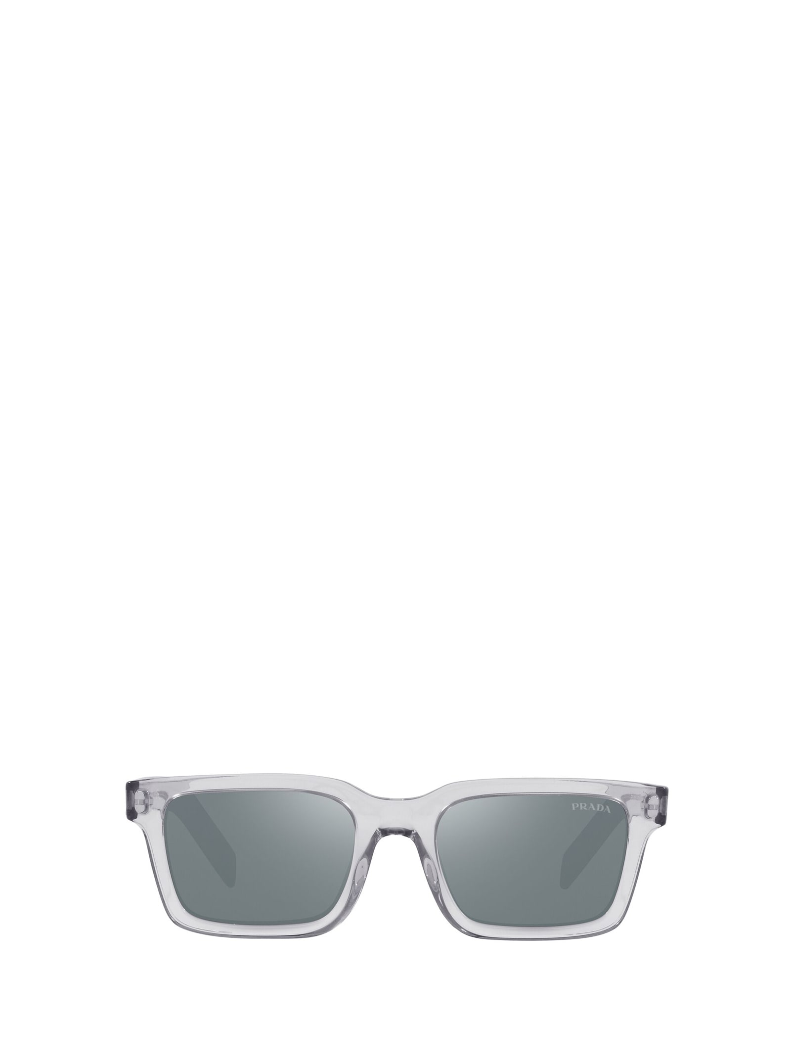 Prada Prada Pr 06ws Grey Crystal Sunglasses