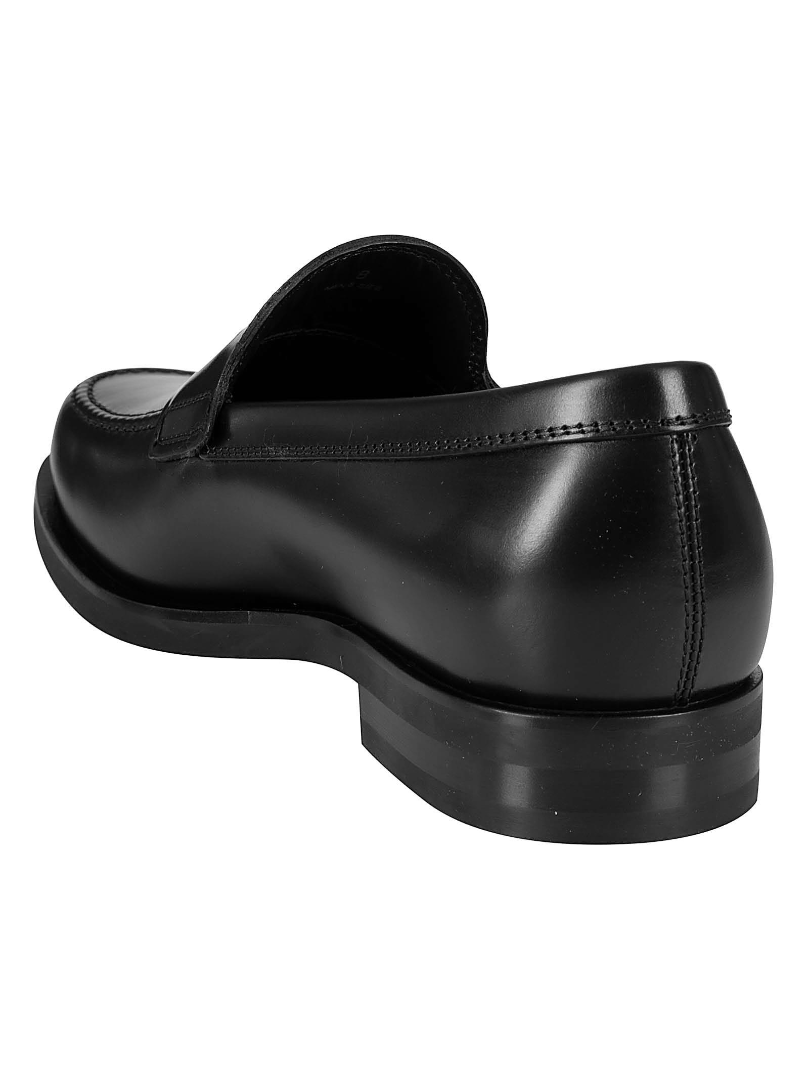 Shop Tod's Classic Slide-in Loafers In Black