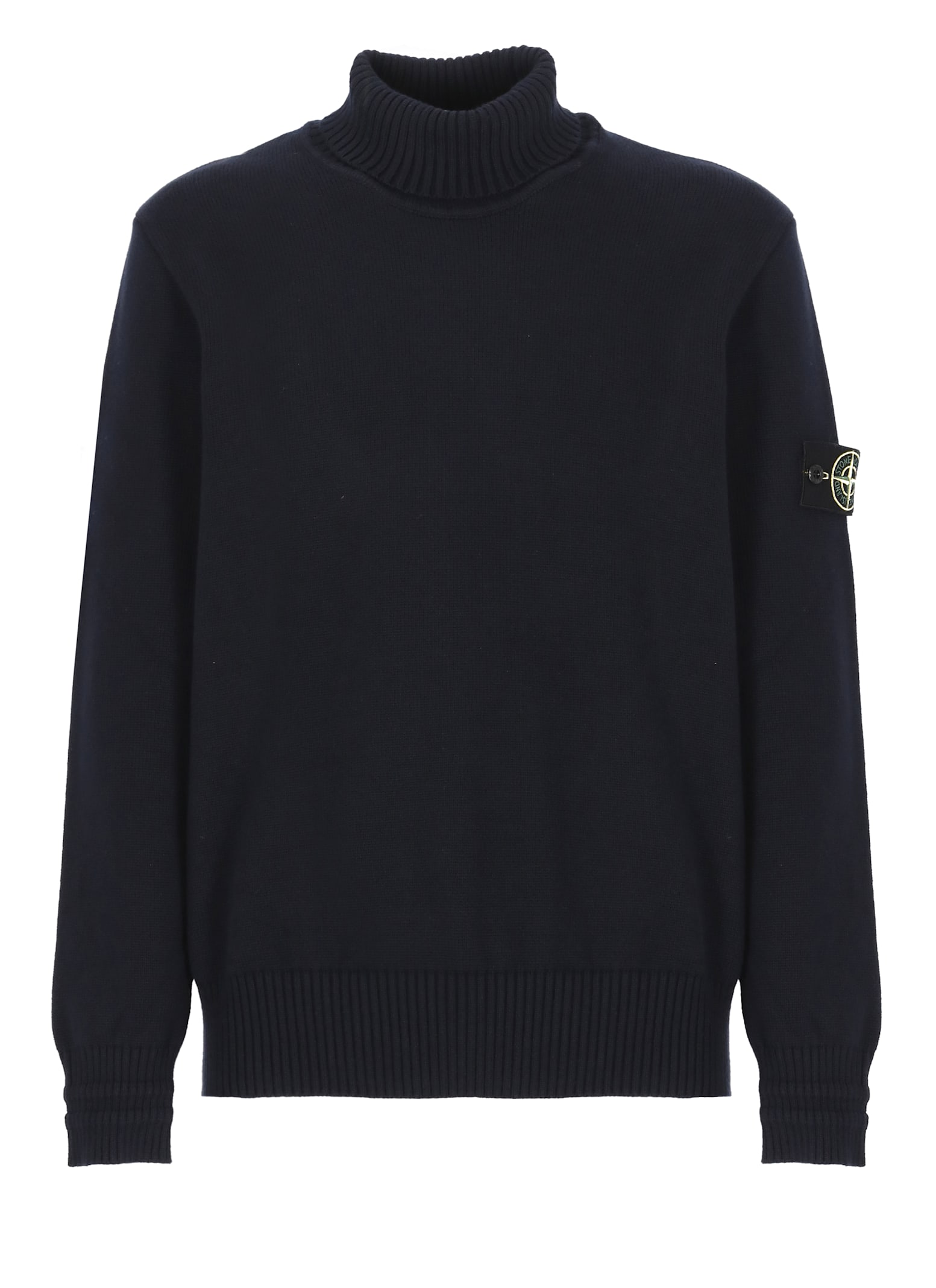 STONE ISLAND SWEATER WITH LOGO 