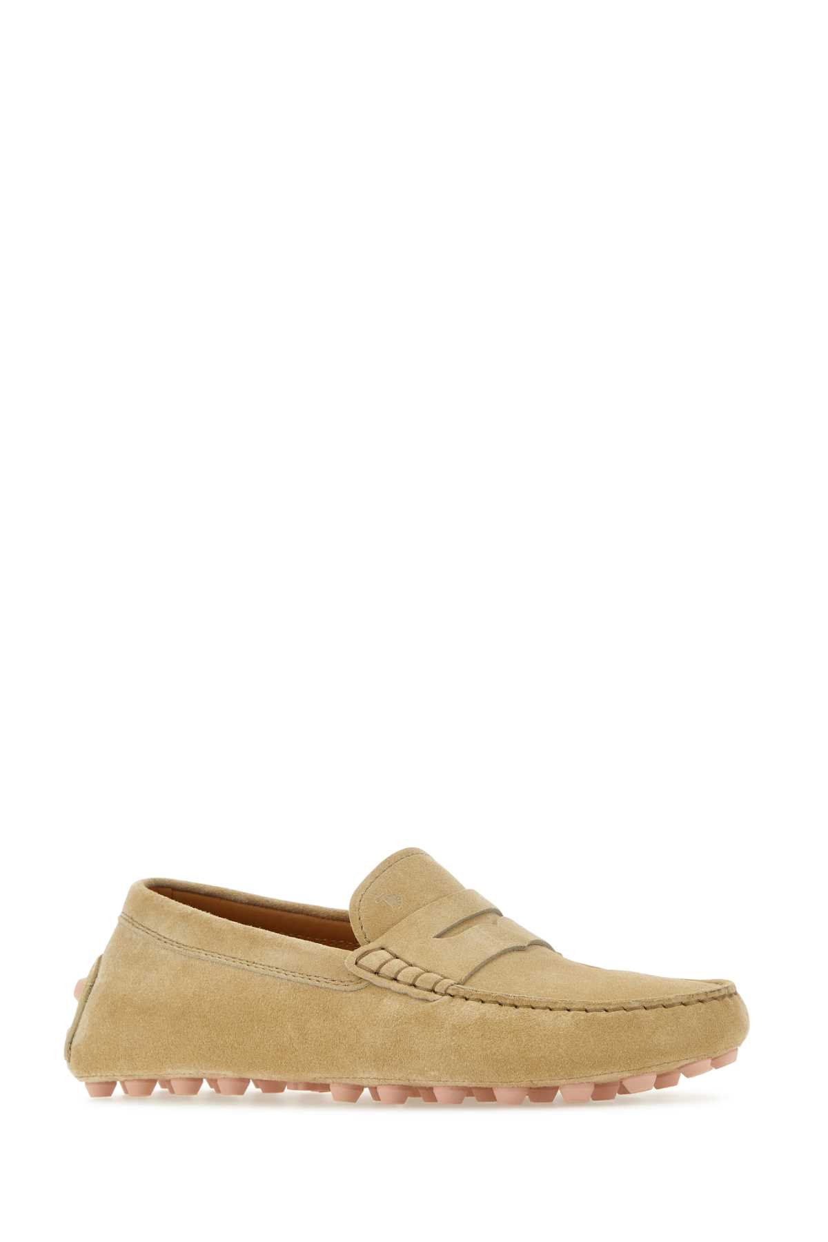 TOD'S BEIGE SUEDE LOAFERS