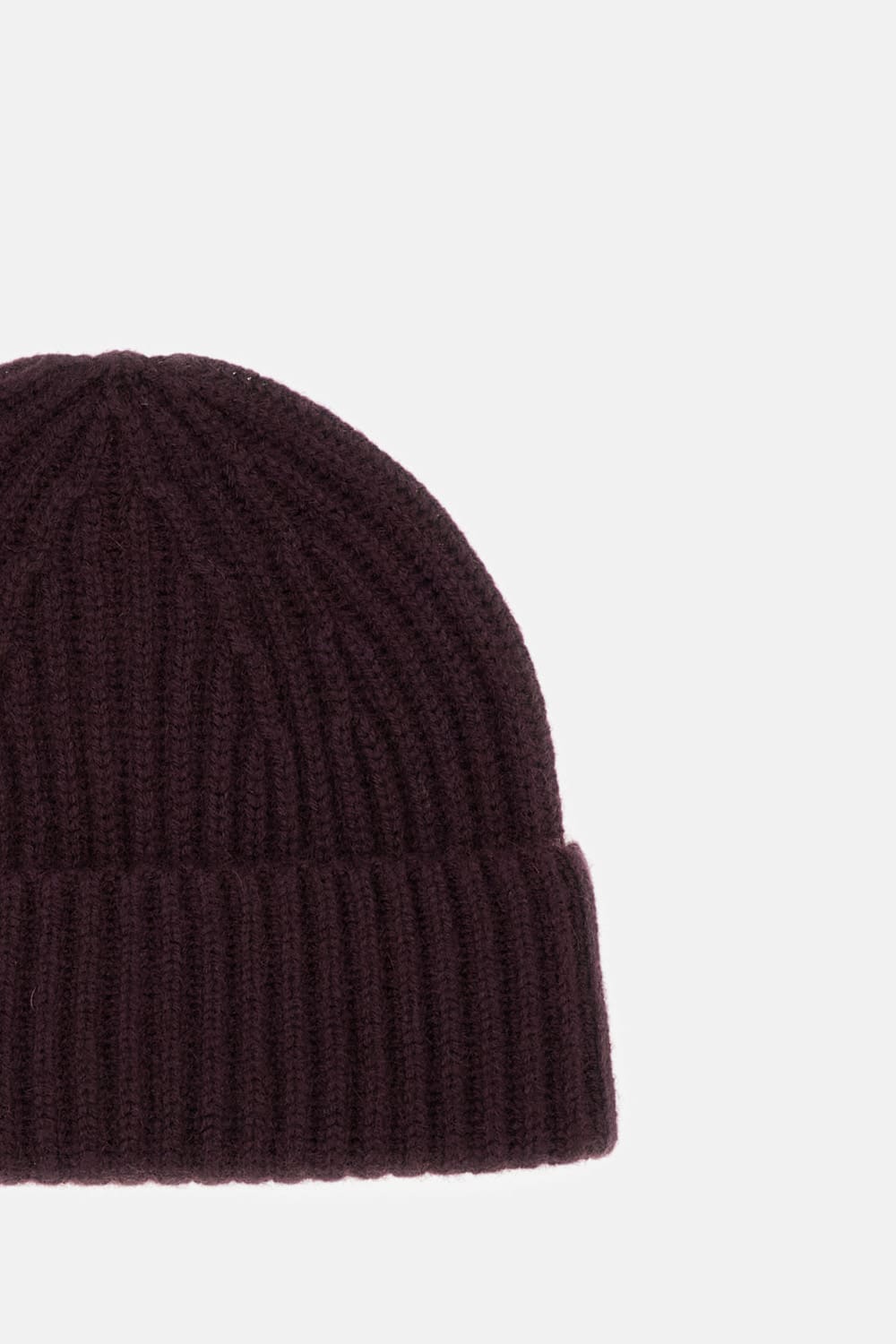Lisa Yang Ribbed Cashmere Beanie In Brown