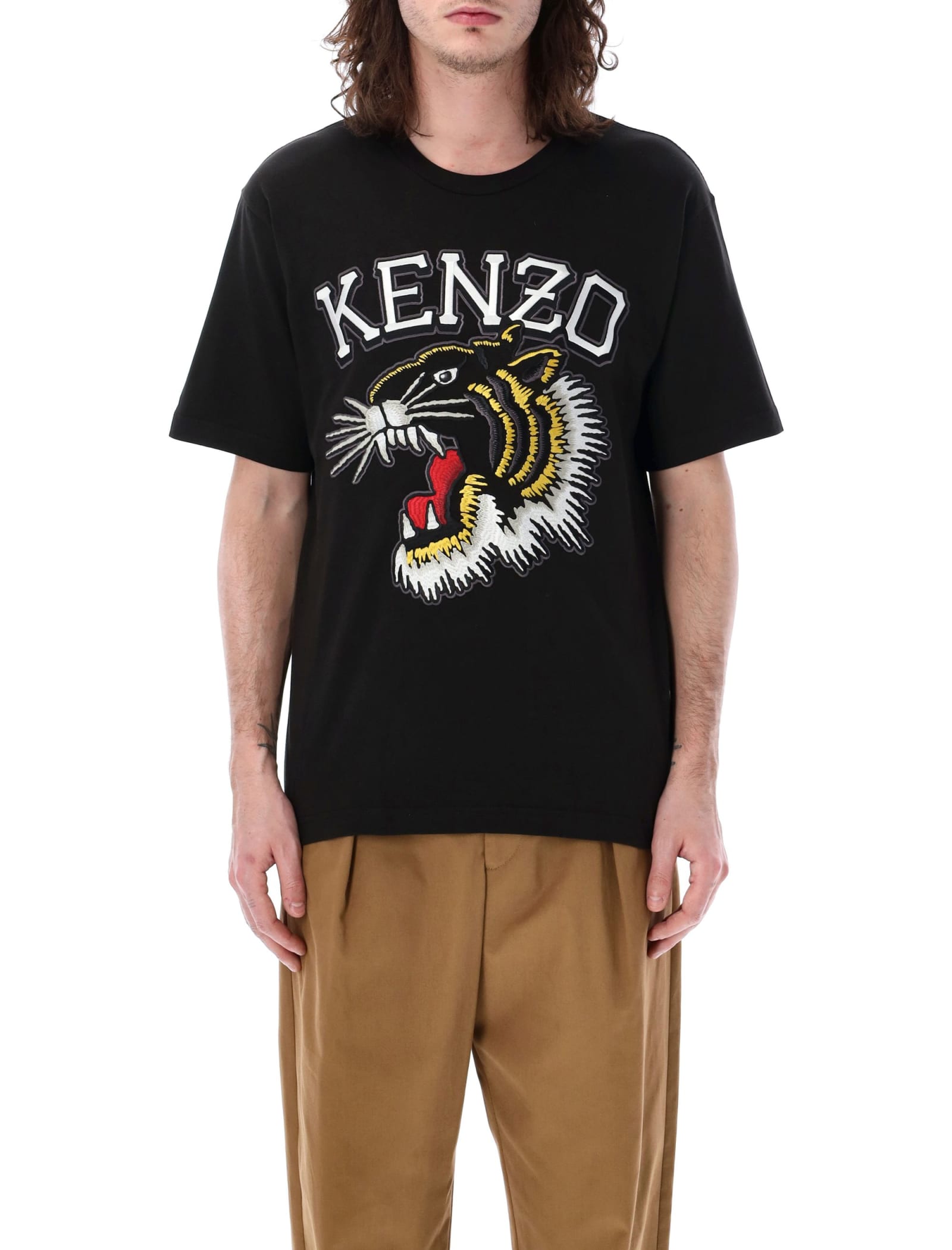 Shop Kenzo Classic Tiger In Black