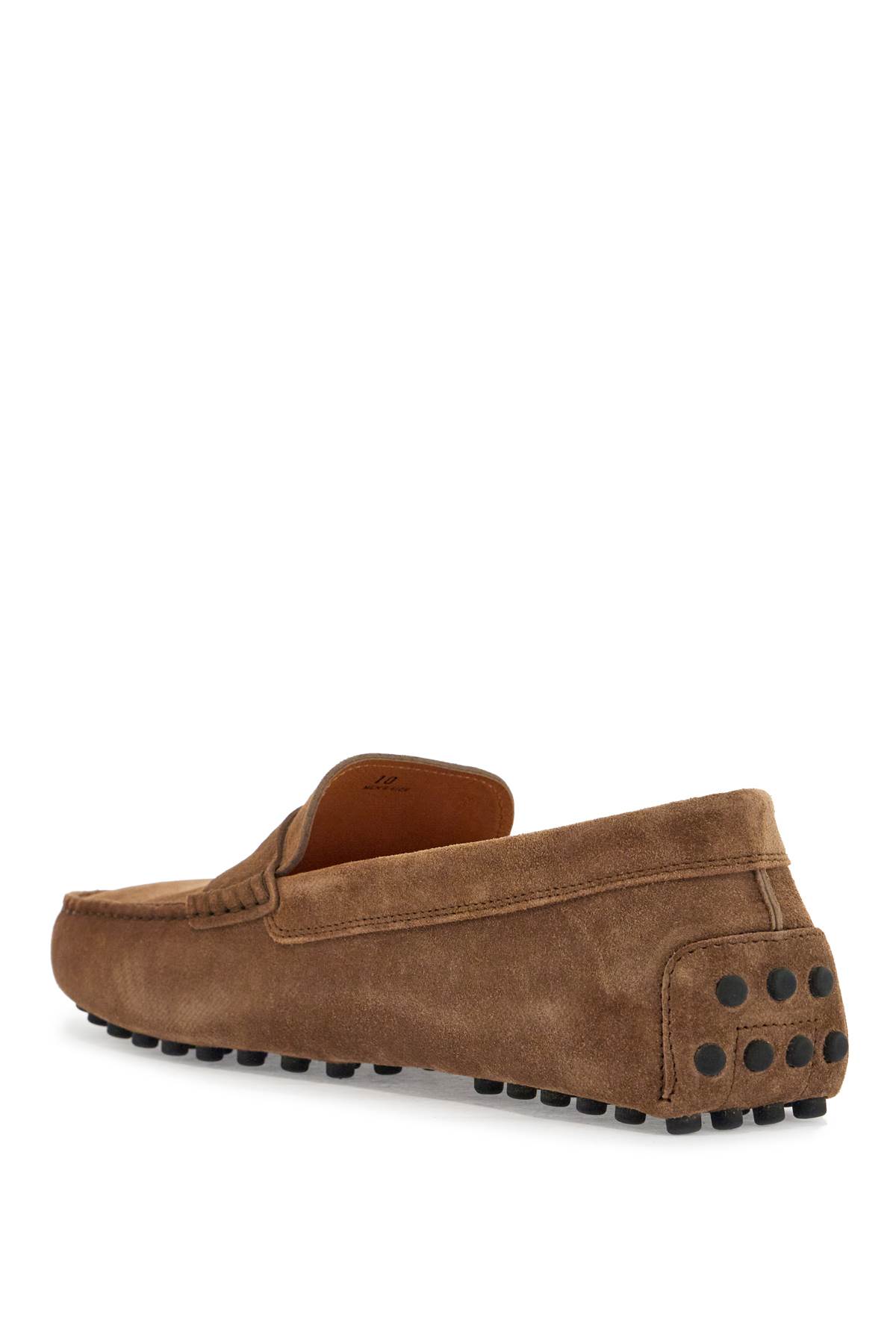 Tod's Light Walnut Leather Driving Moccasin Men In Noce Chiaro (brown)