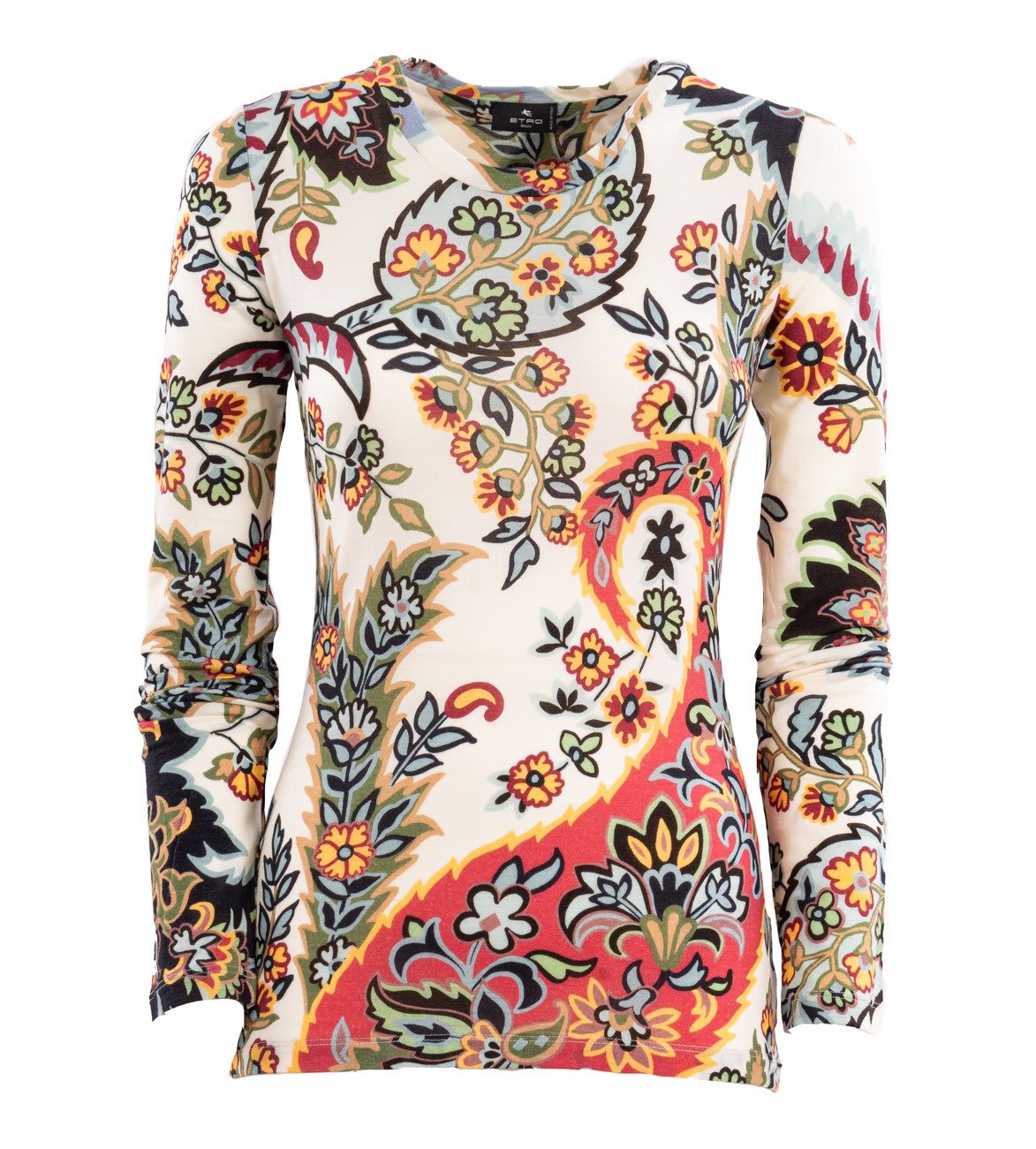 Paisley Jersey Top