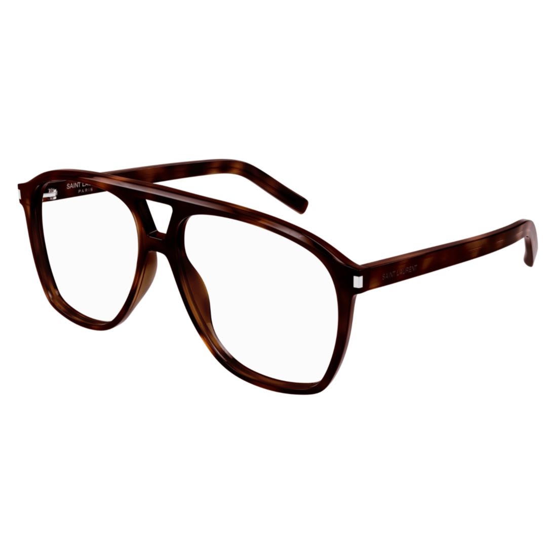Saint Laurent Sl 596 Dune Opt003 Havana Havana Transpa In Brown