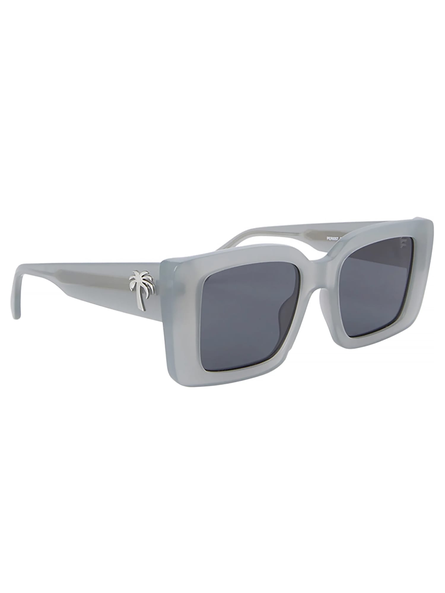 Shop Palm Angels Peri057 Dorris Sunglasses In Grey
